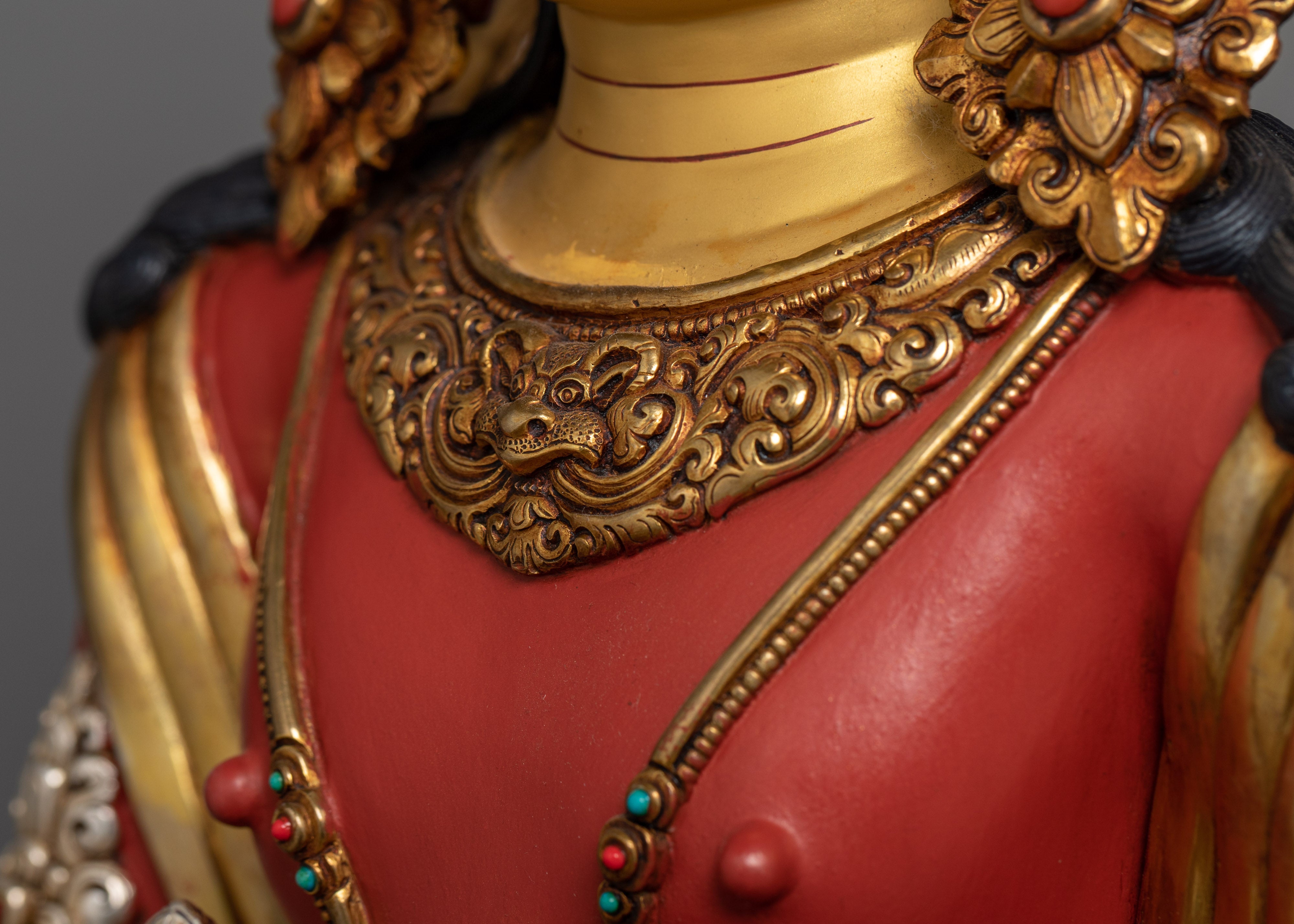 Amitayus Deity of Health and Vitality Figurine | The Sacred Symbol of Longevity