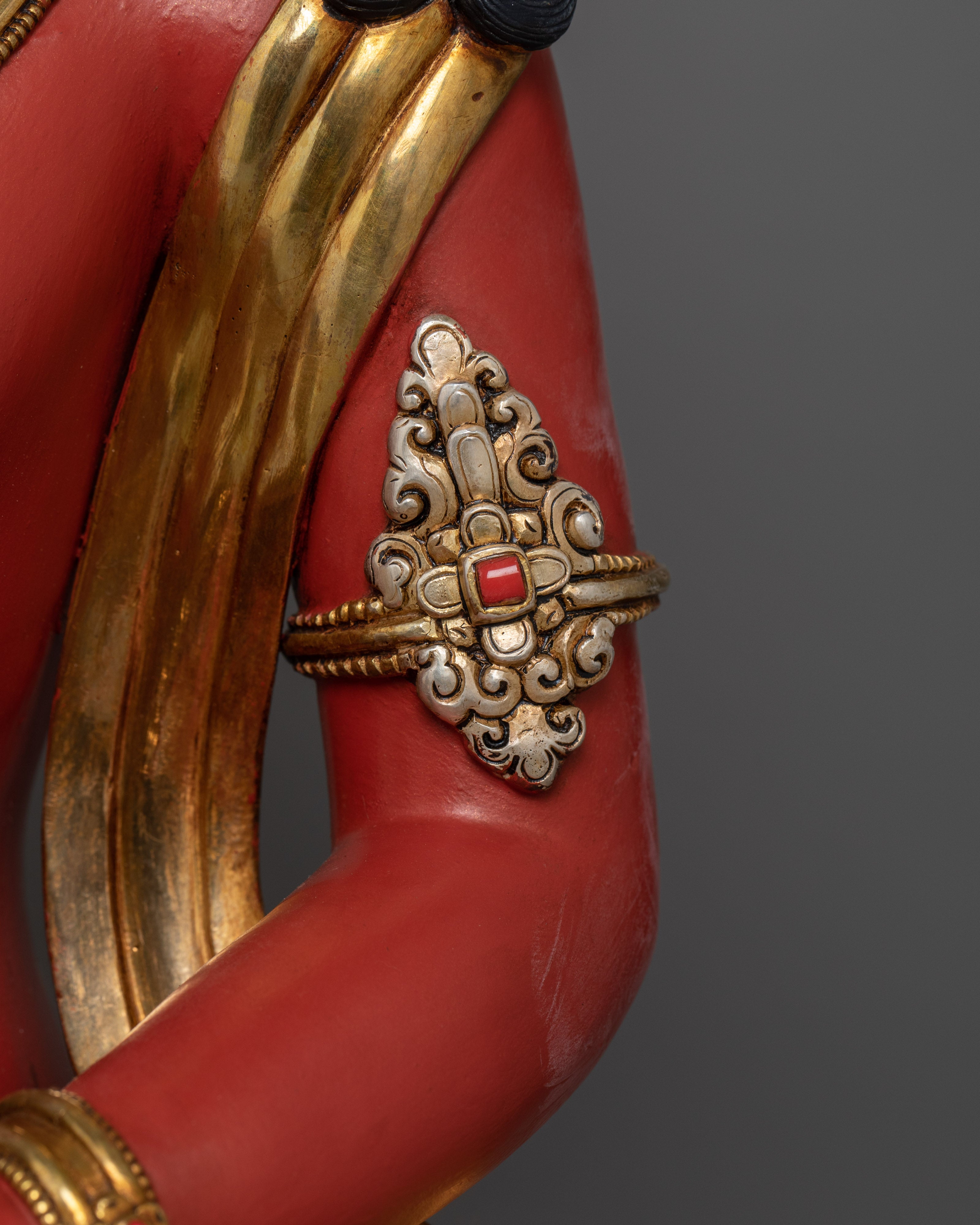 Amitayus Deity of Health and Vitality Figurine | The Sacred Symbol of Longevity