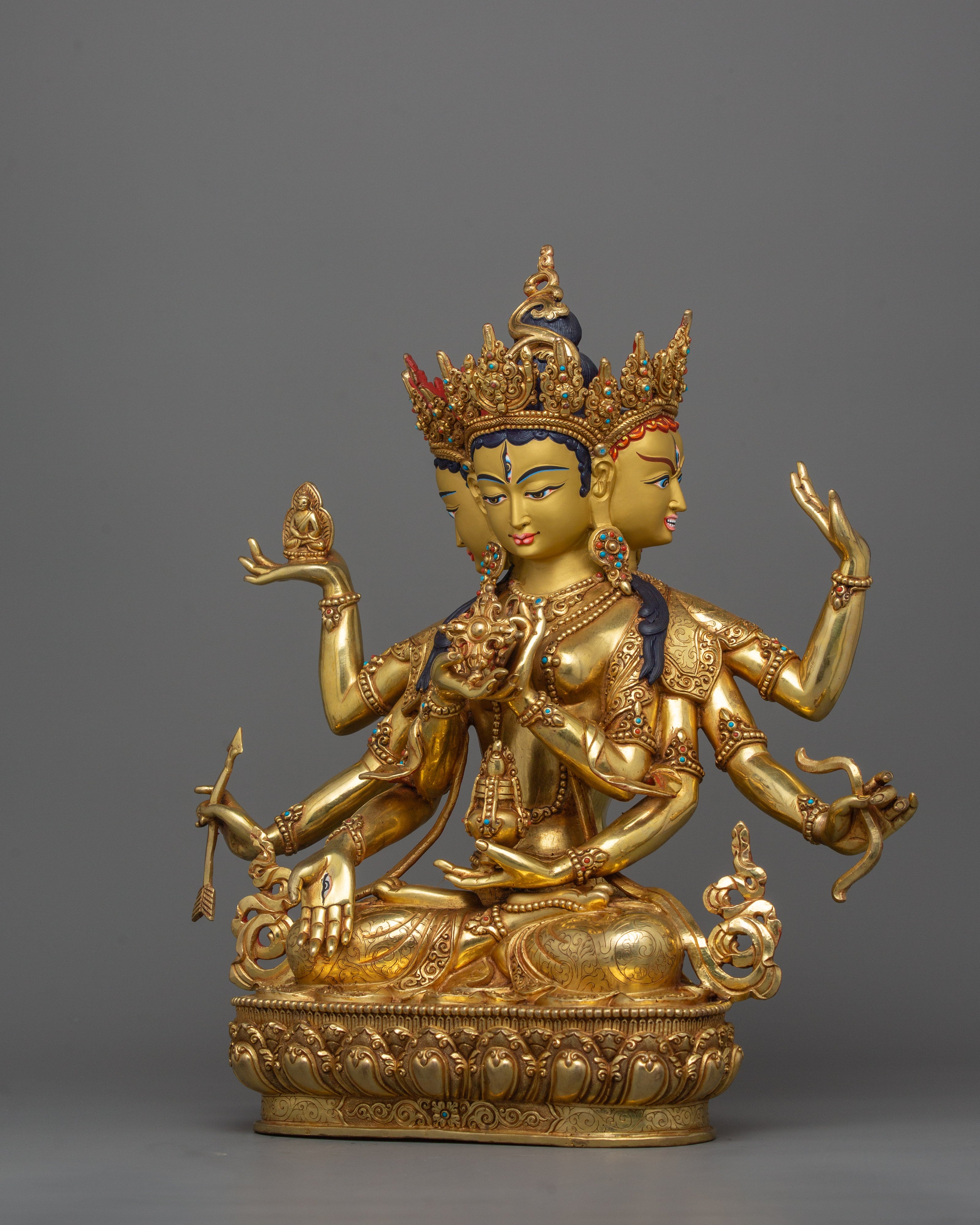 Long Life Deity Namgyalma Statue | The Buddhist Deity for Longevity and Protection