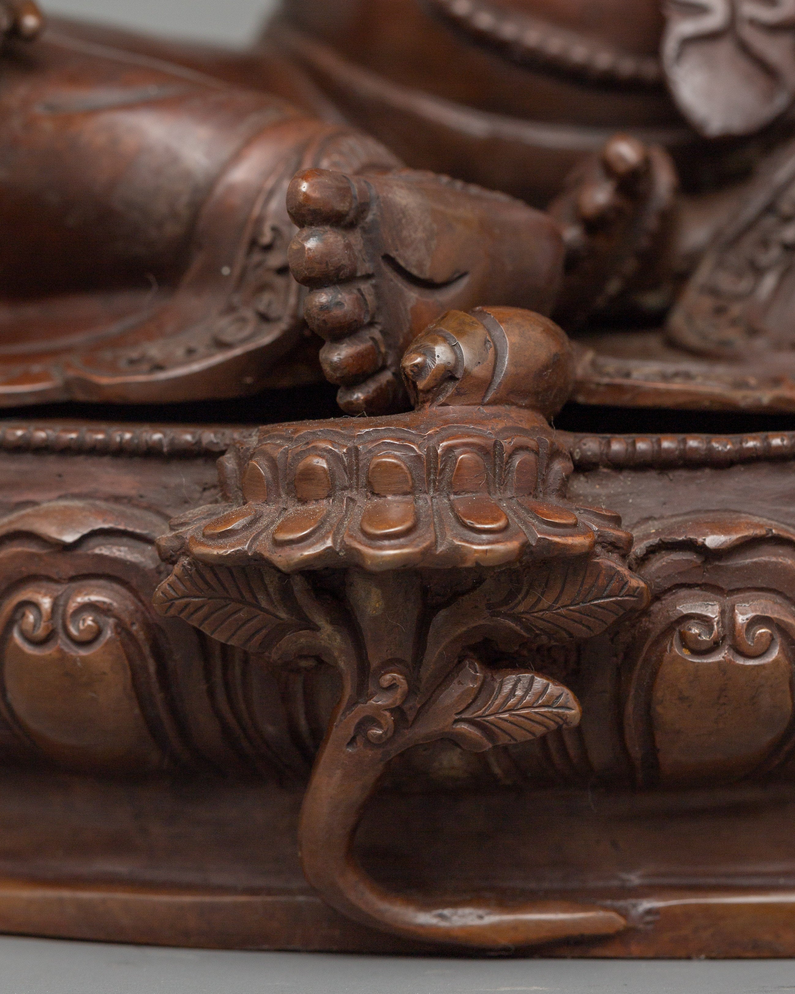 Traditional Tibetan Dzambhala Wealth God Statue | Deity for Abundance and Good Fortune