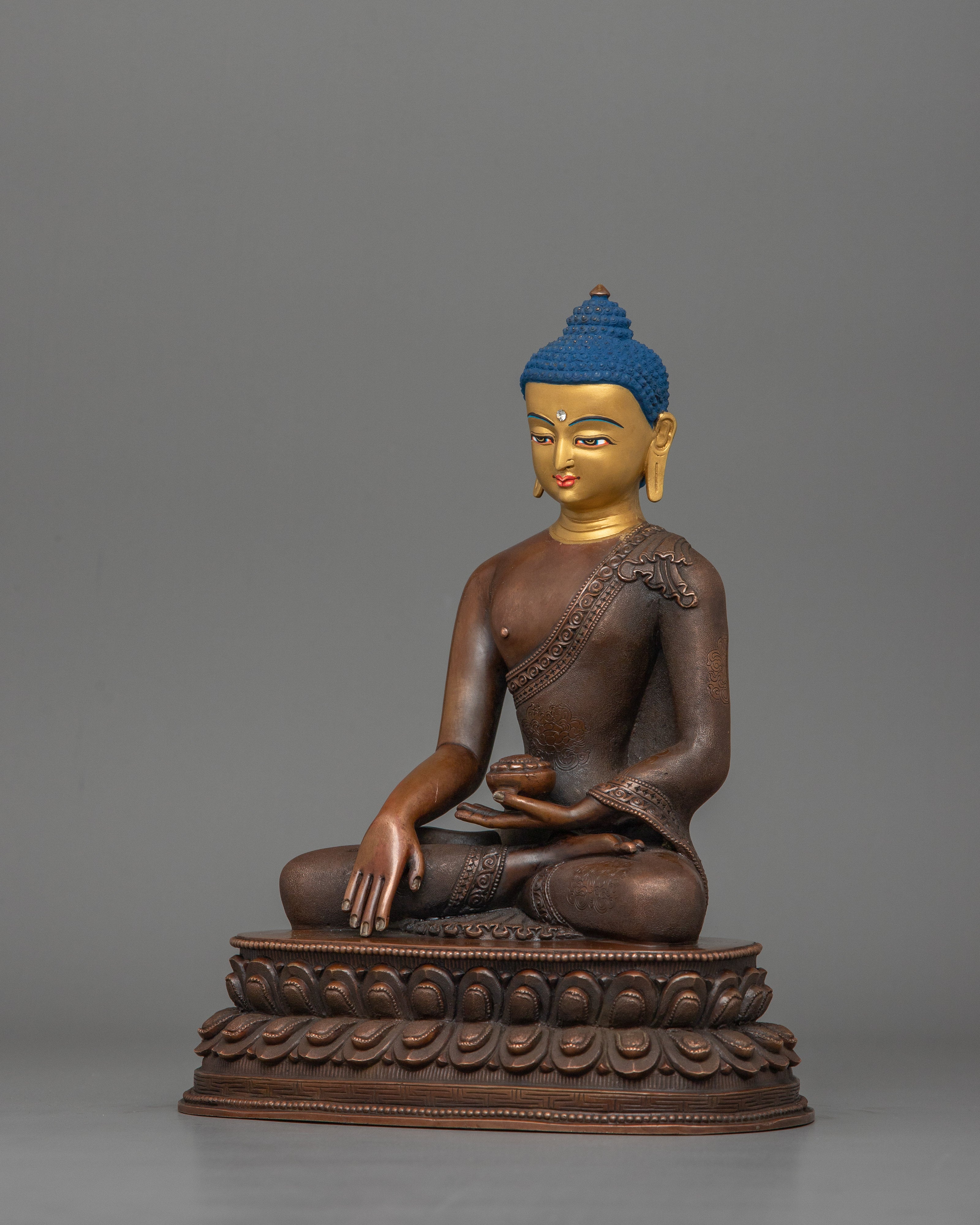 Enlightened Prince Siddhartha Gautama Statue | The Present Buddha