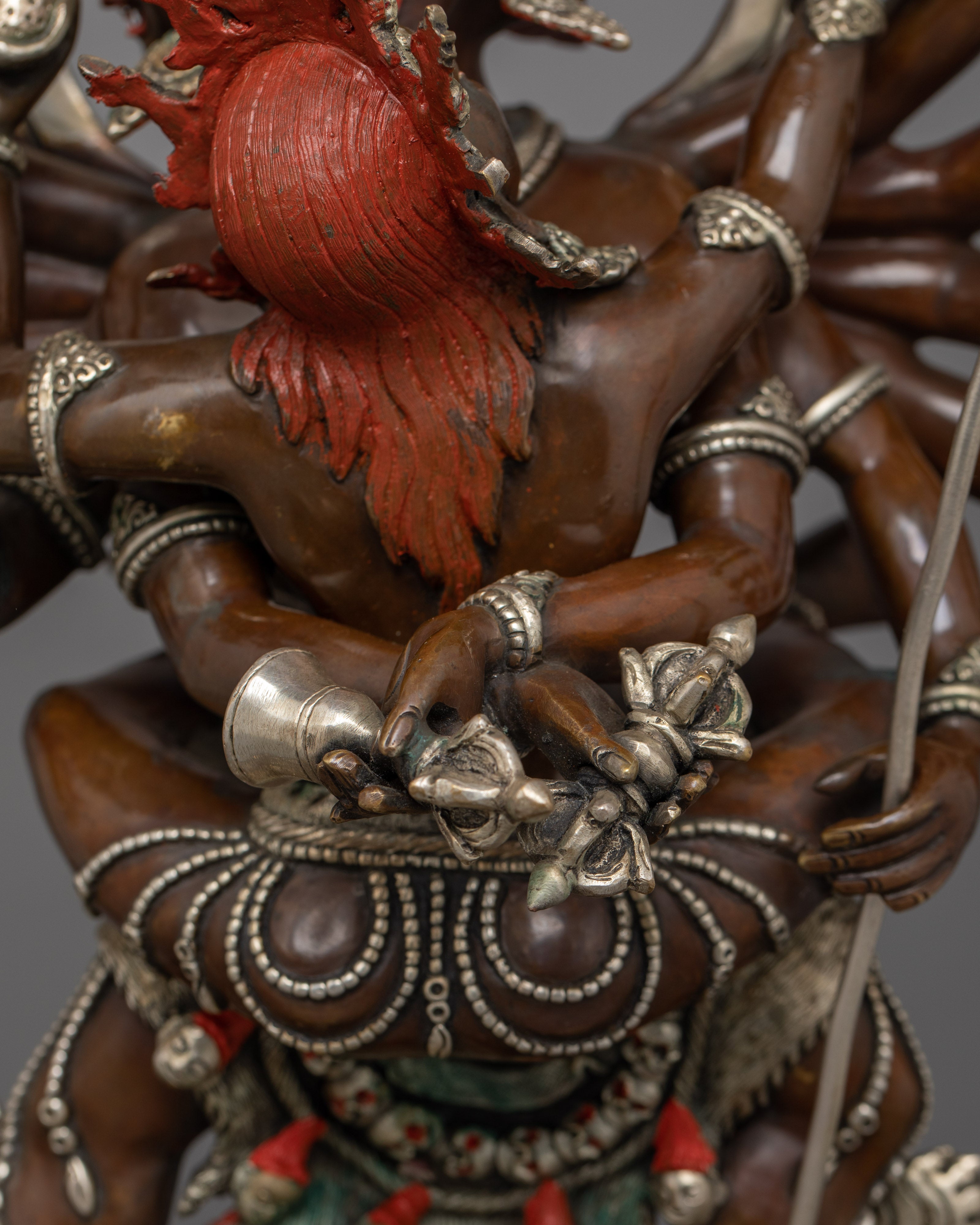 Handcrafted Chakrasamvara Statue | Tantric Deity of Transformation