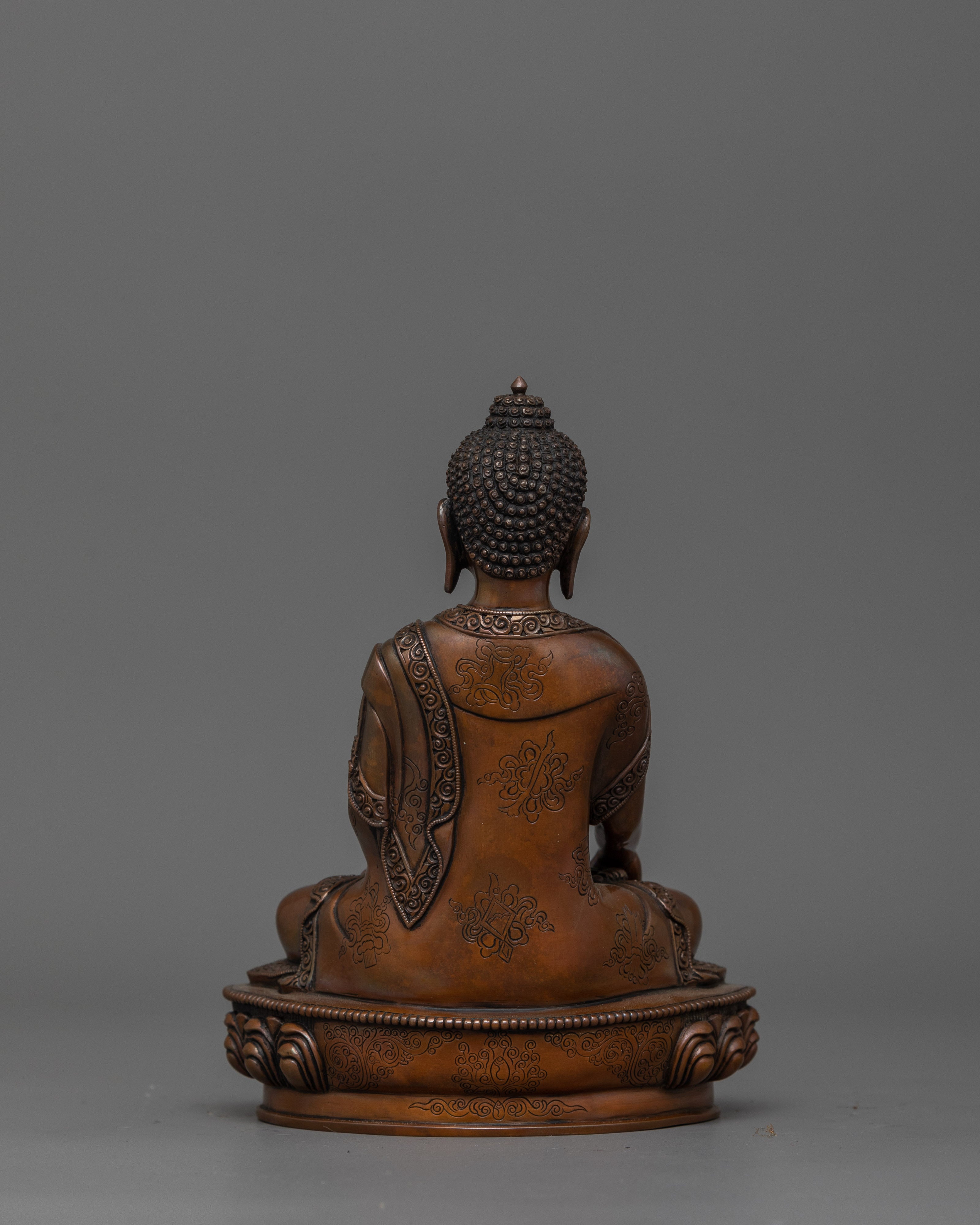 Handcrafted Small Shakyamuni Buddha Figure | The Enlightened Teacher Sculpture