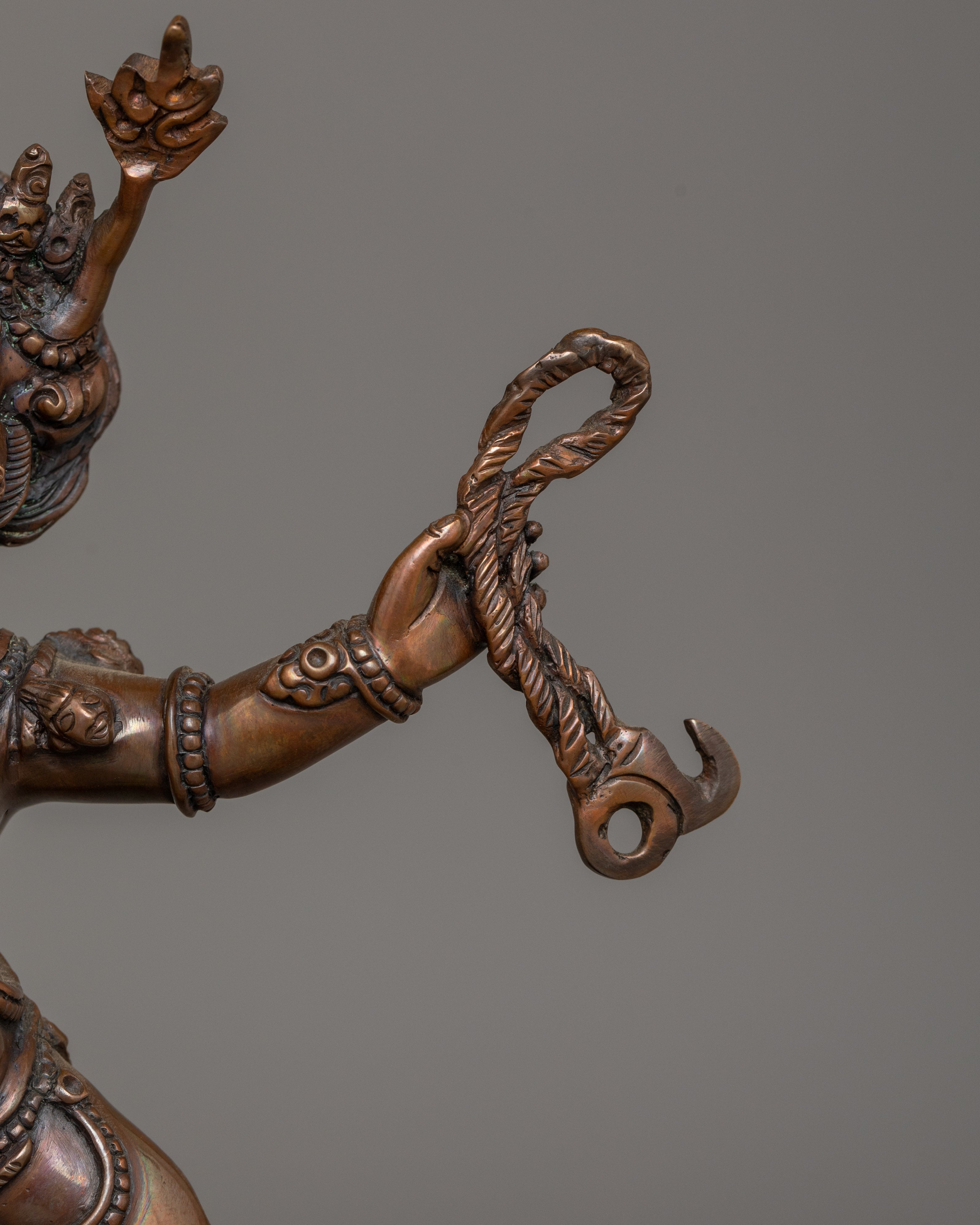 Buffalo Headed Deity Yama Sculpture | Wrathful Deity Revered in Vajrayana Buddhism