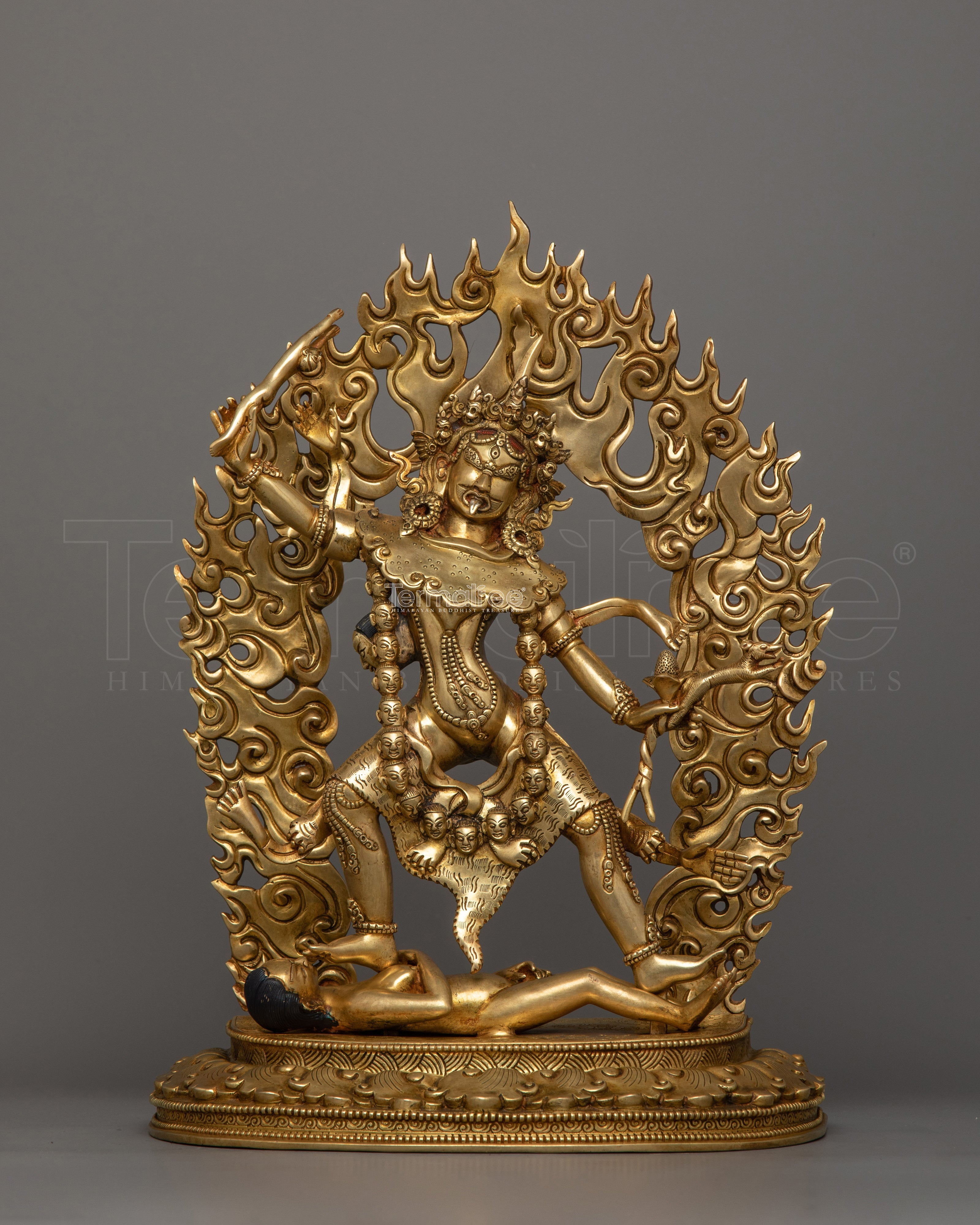 Buddhist Deity Ekajati "One-Tressed" Goddess Figurine | The Fierce Protector Deity