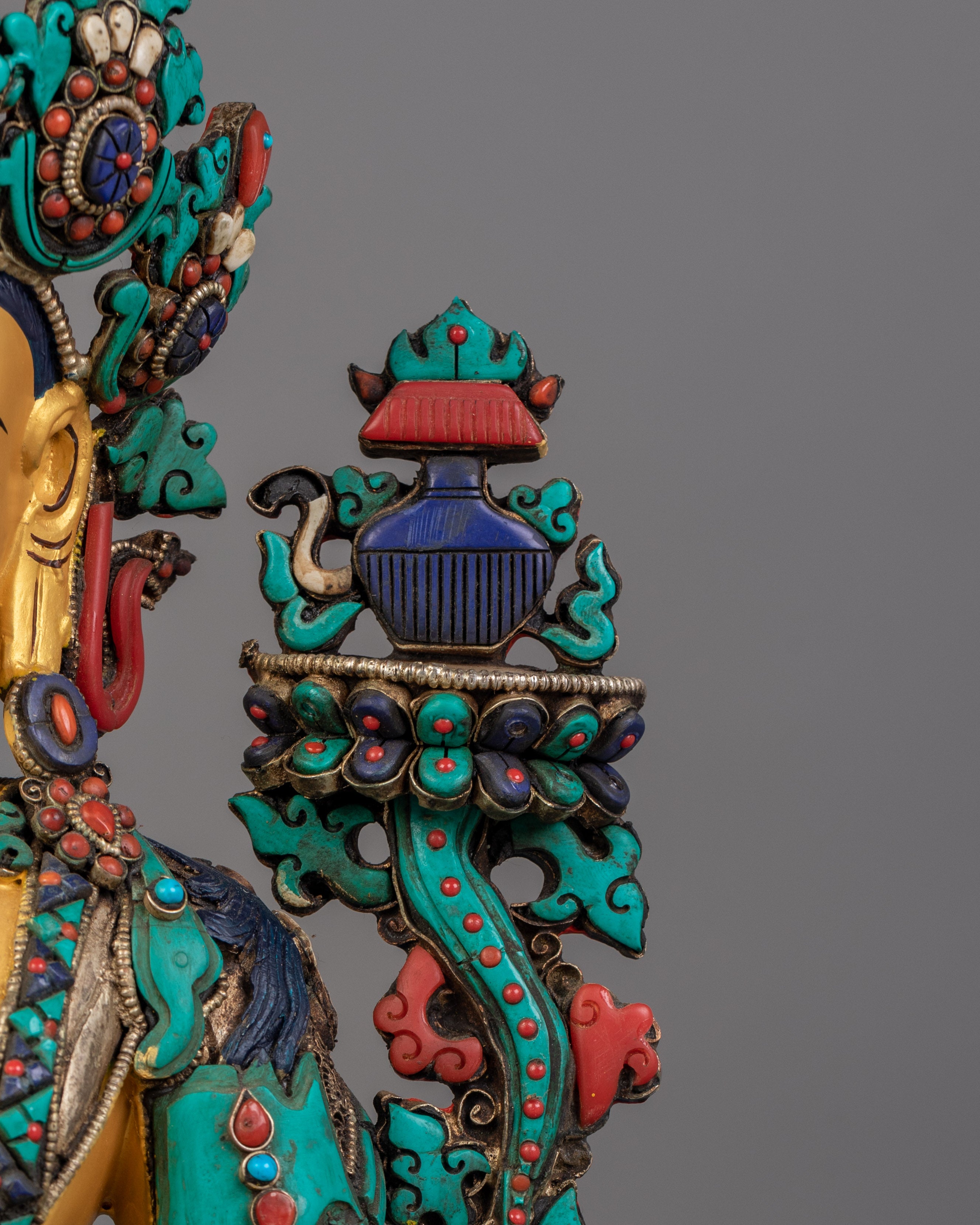 Tibetan Buddha of Future Maitreya Statue | Symbol of Compassion and Enlightenment