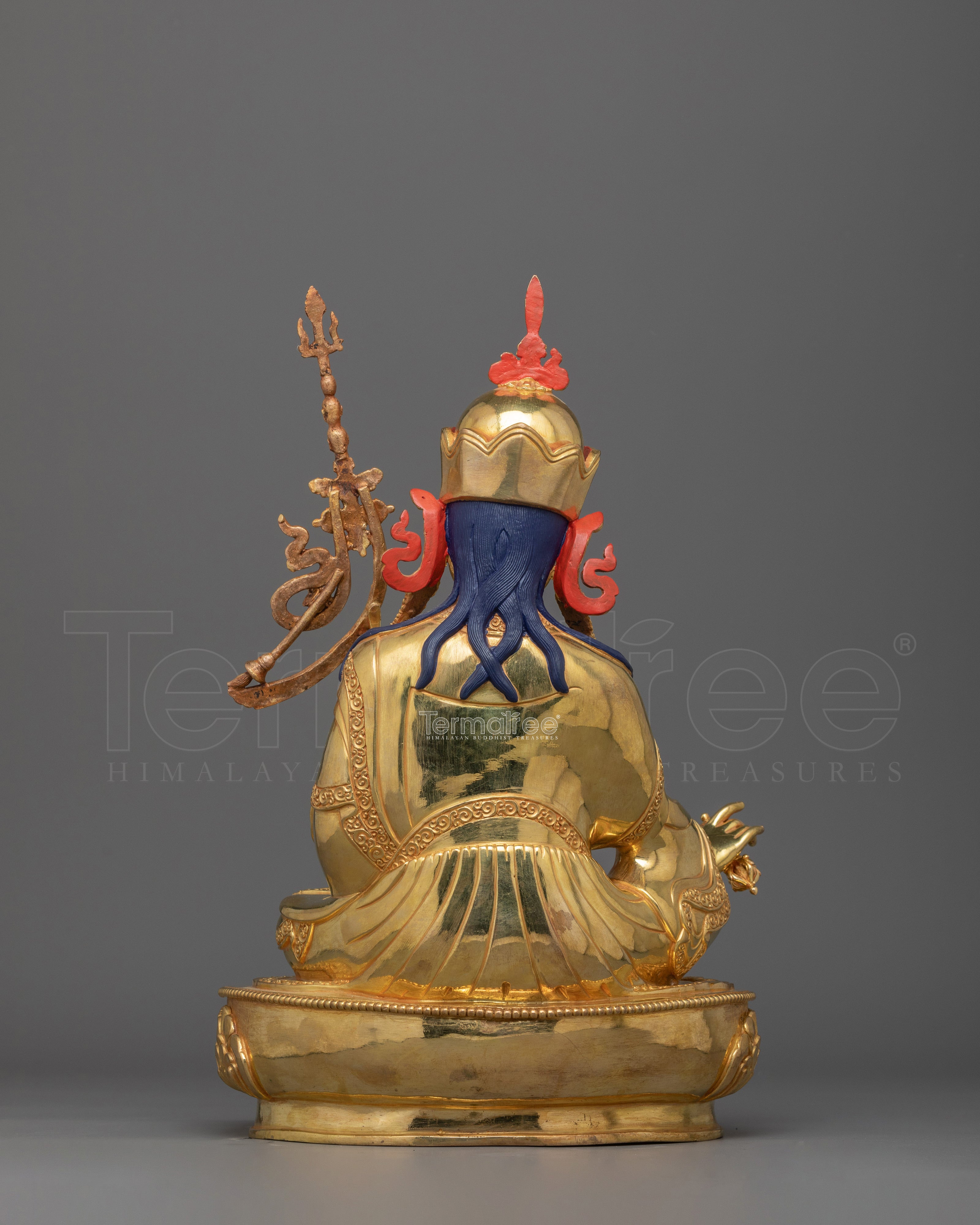 Religious Buddhist Vajra Master Rinpoche Guru Statue | The Tantric Master