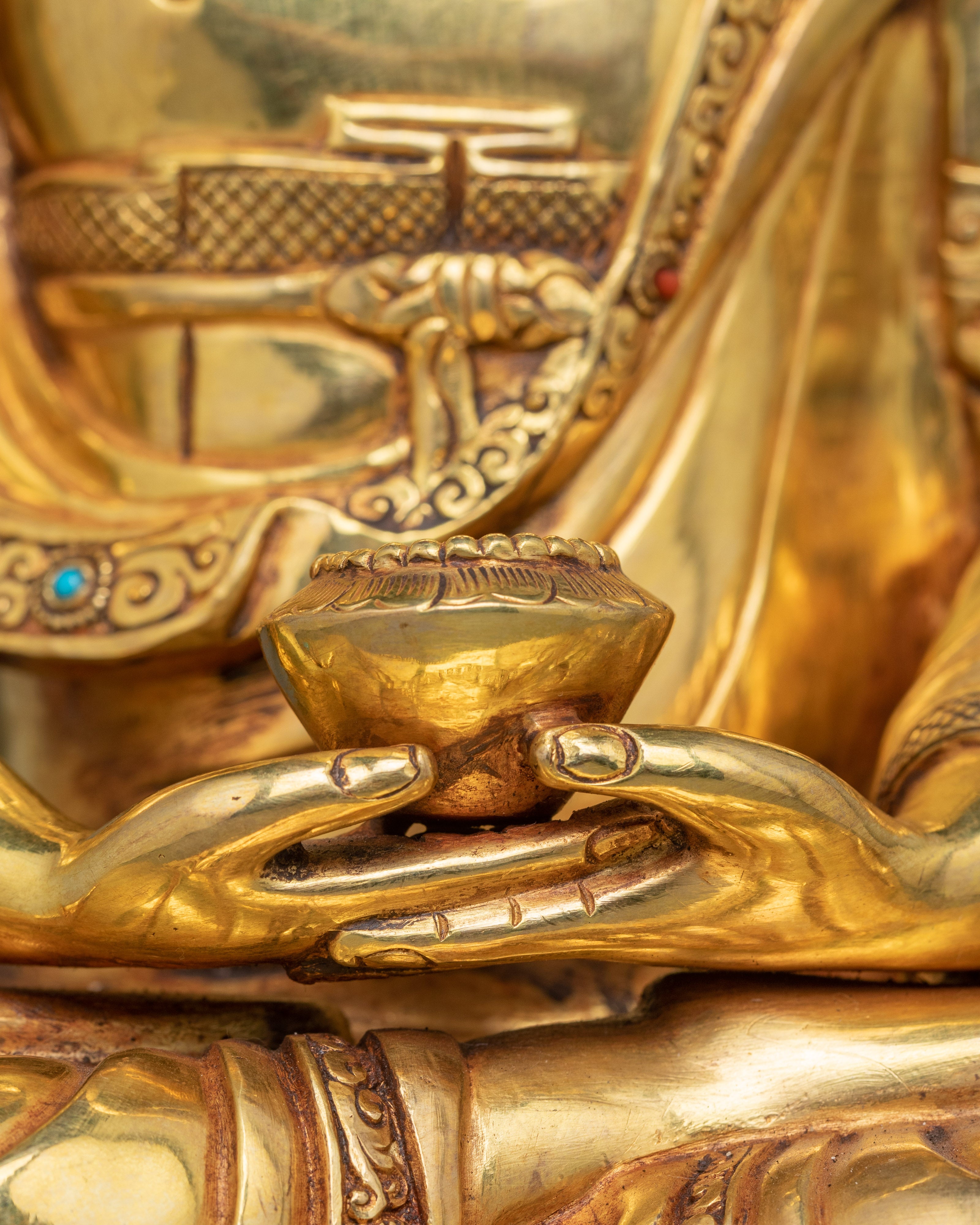 Sacred Buddha Amitabha Spiritual Statue | A Symbol of Infinite Light