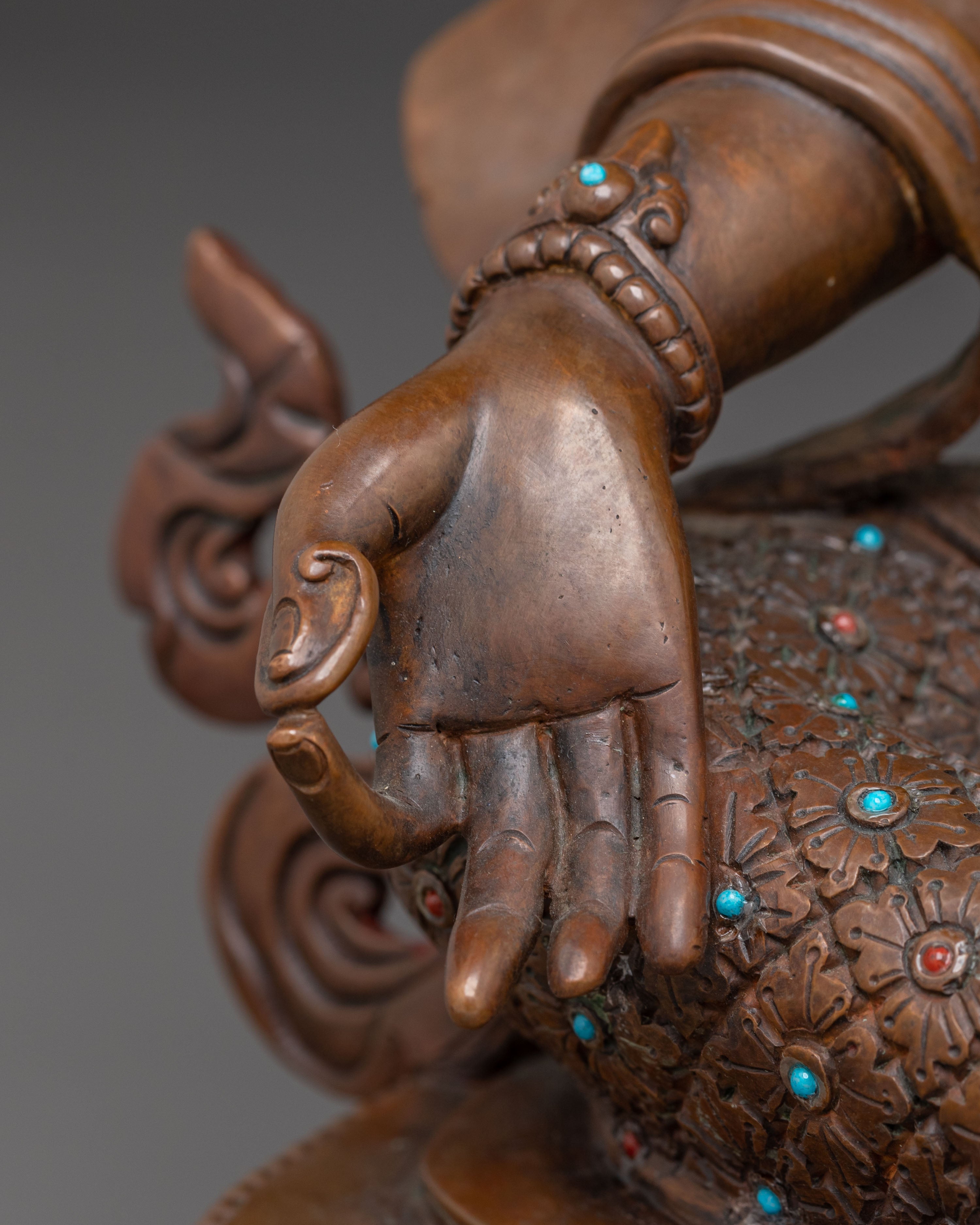 Mother Green Tara Handmade Art | Protector Goddess