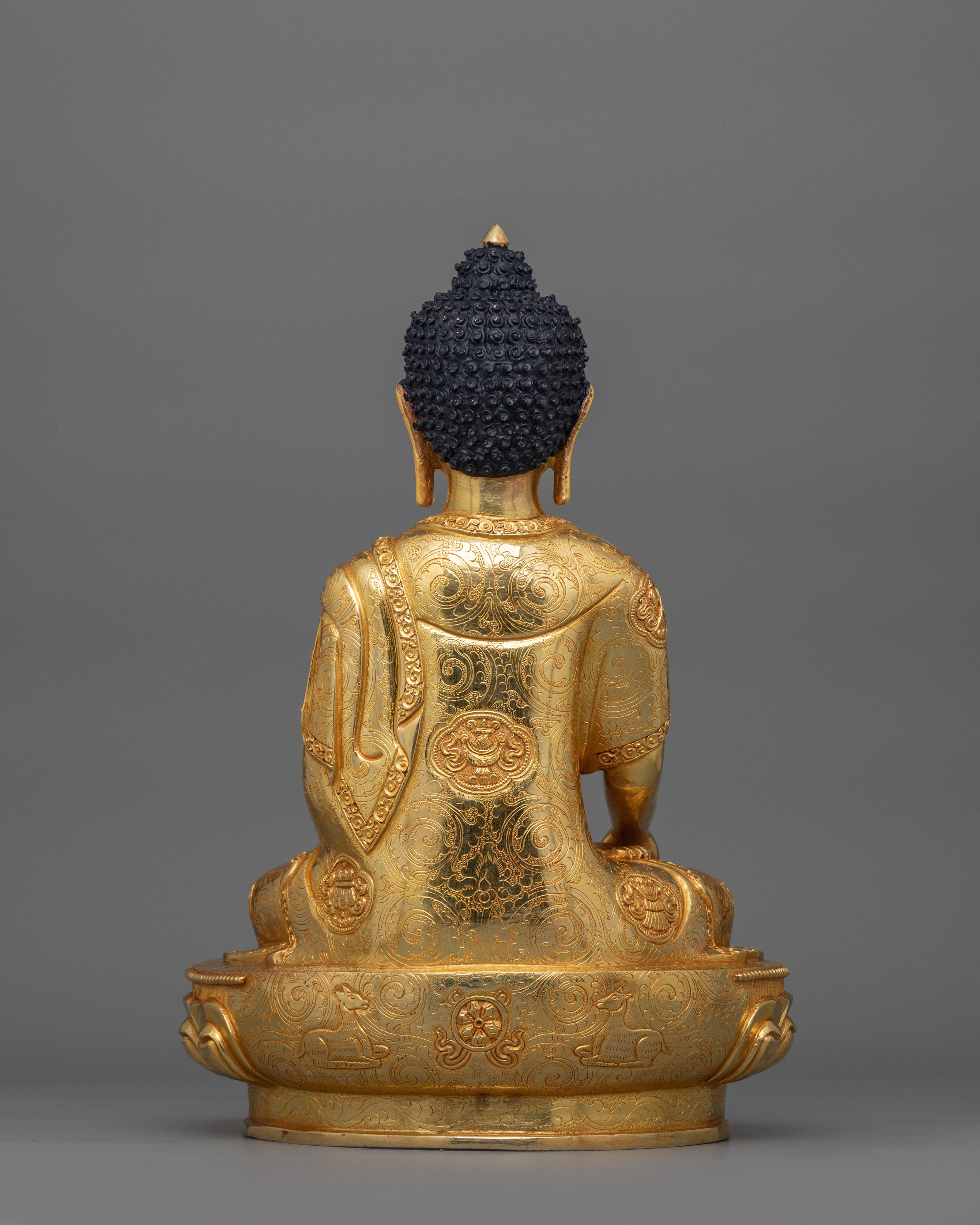 Shakyamuni Buddha Buddhist Art | Tranquil Enlightened Deity Statue