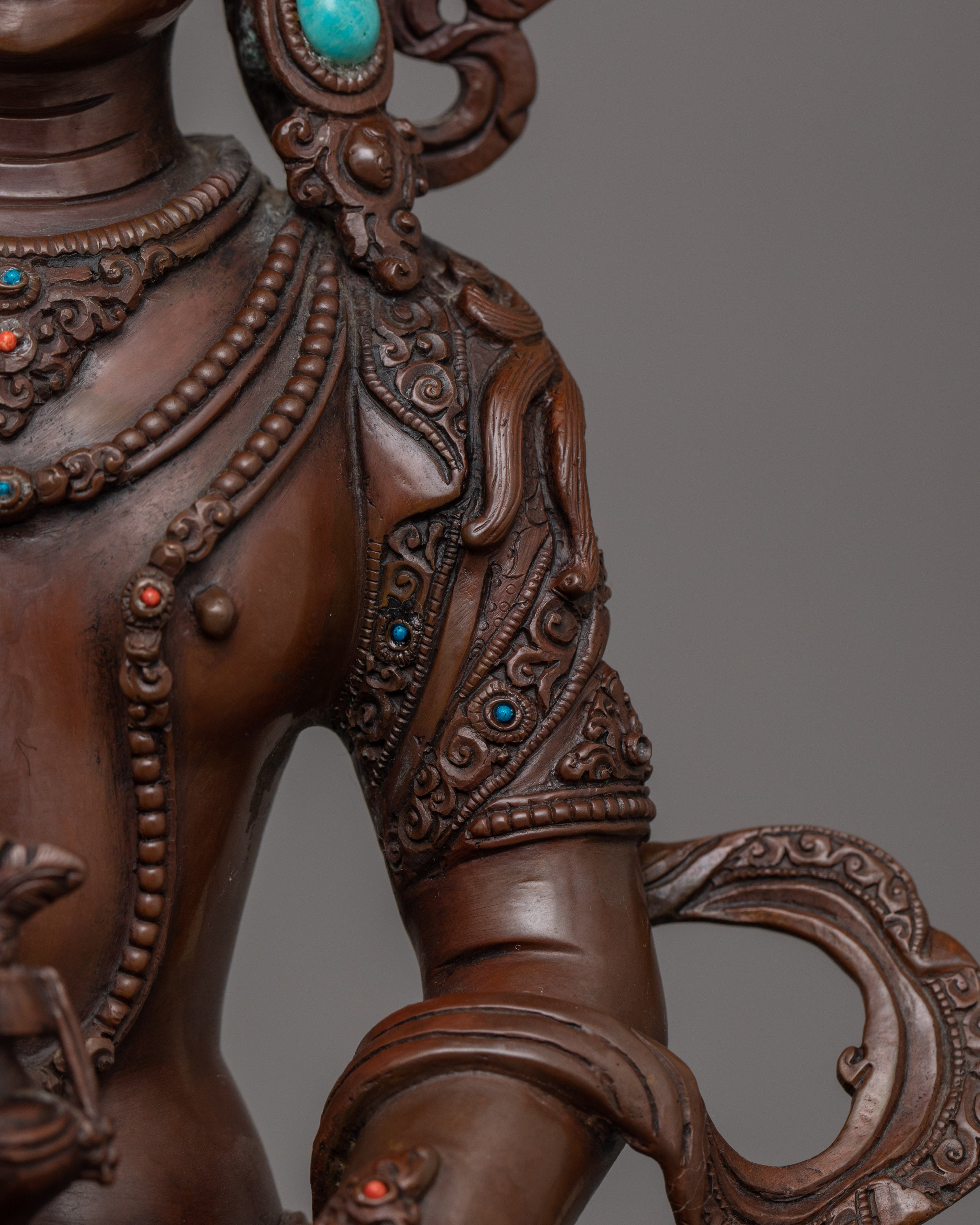 Buddha of Infinite Life Amitayus Statue | Enlightened Deity of Longevity Figurine