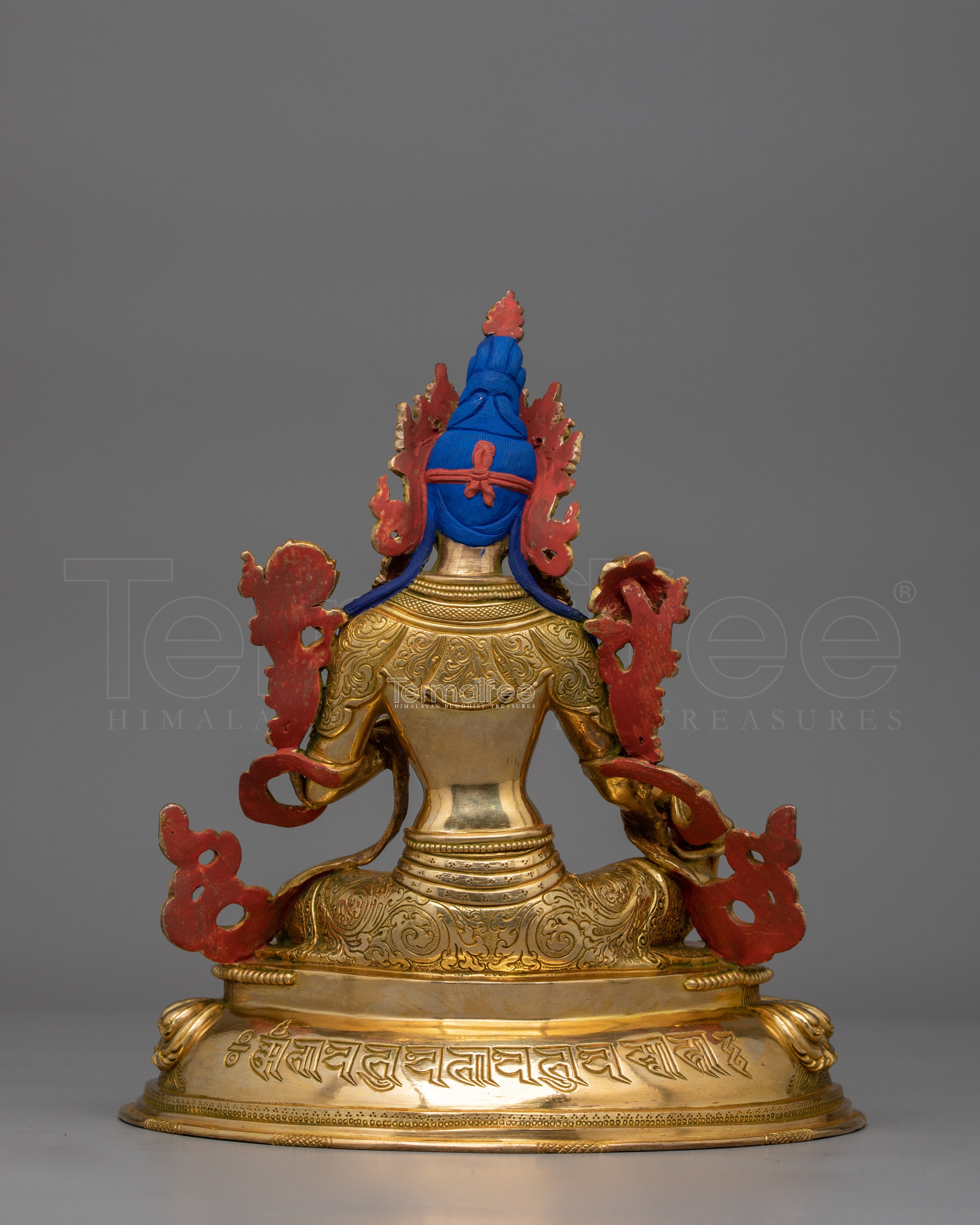 Buddhist Green Tara Enlightened Goddess | Deity of Compassion Female Buddha Figurine
