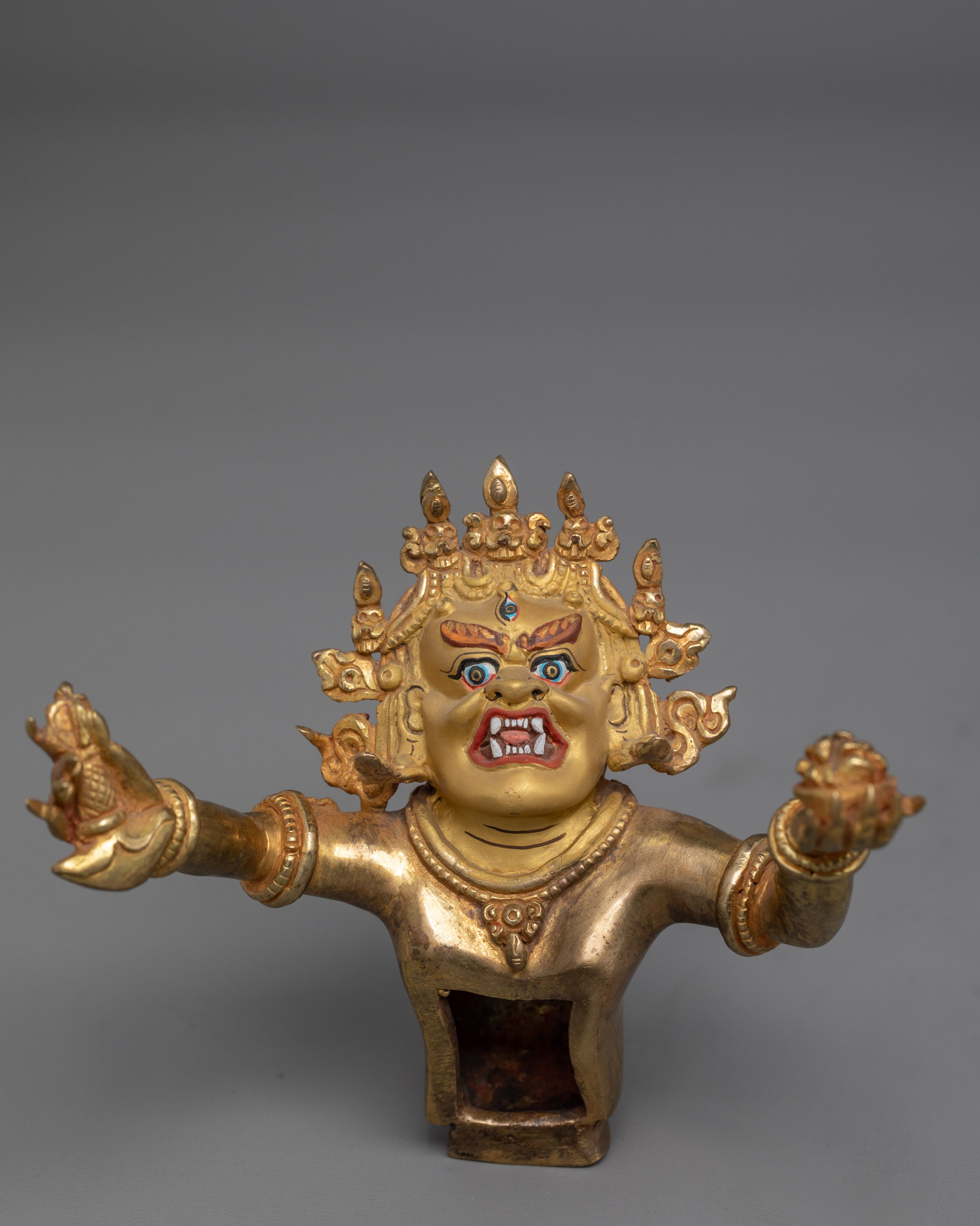 Phurba Deity Vajrakilaya Sculpture | Symbolizing the Unity of Wisdom