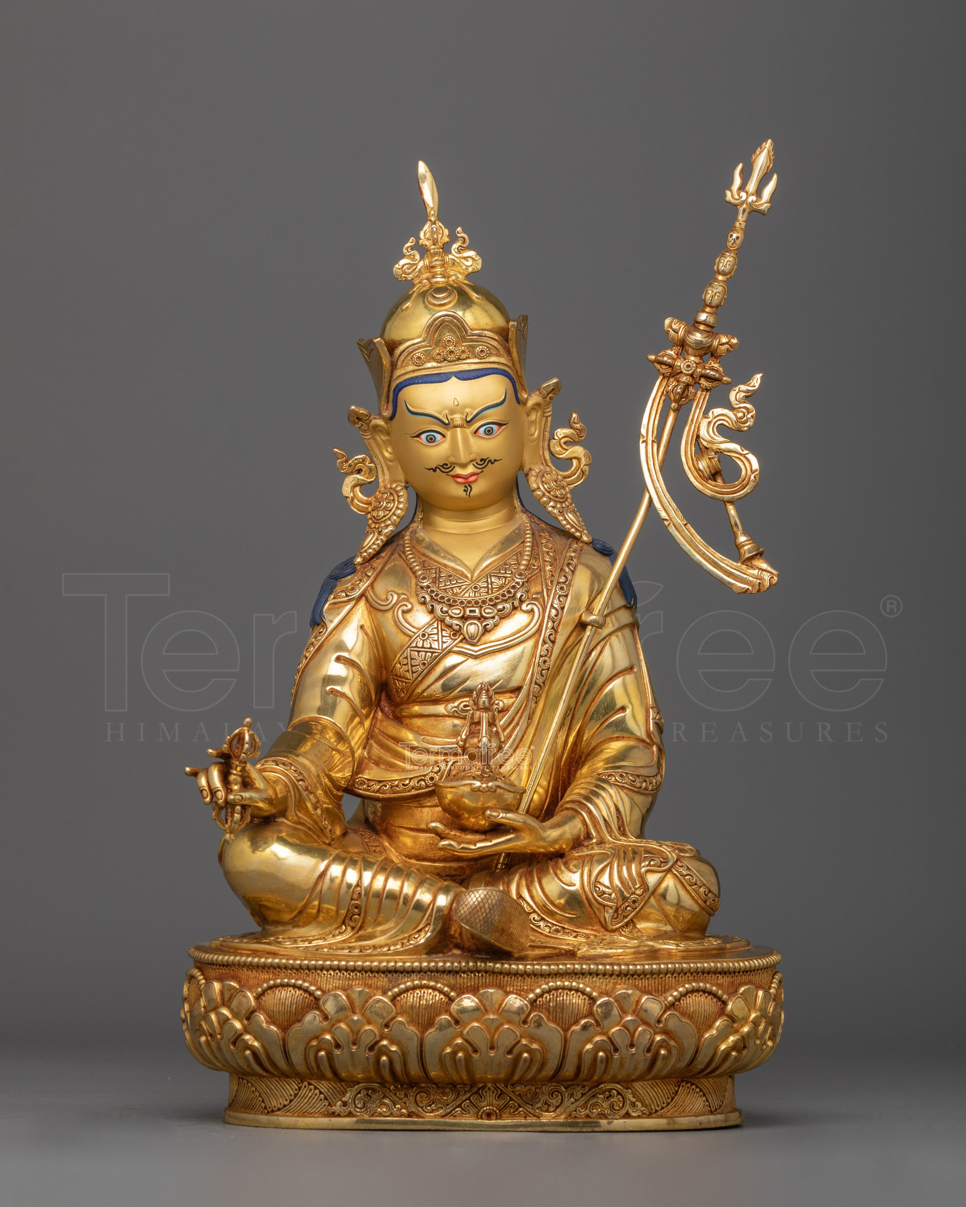 Second Buddha Guru Padmasambhava Statue | Figurine of Tantric Buddhist Master