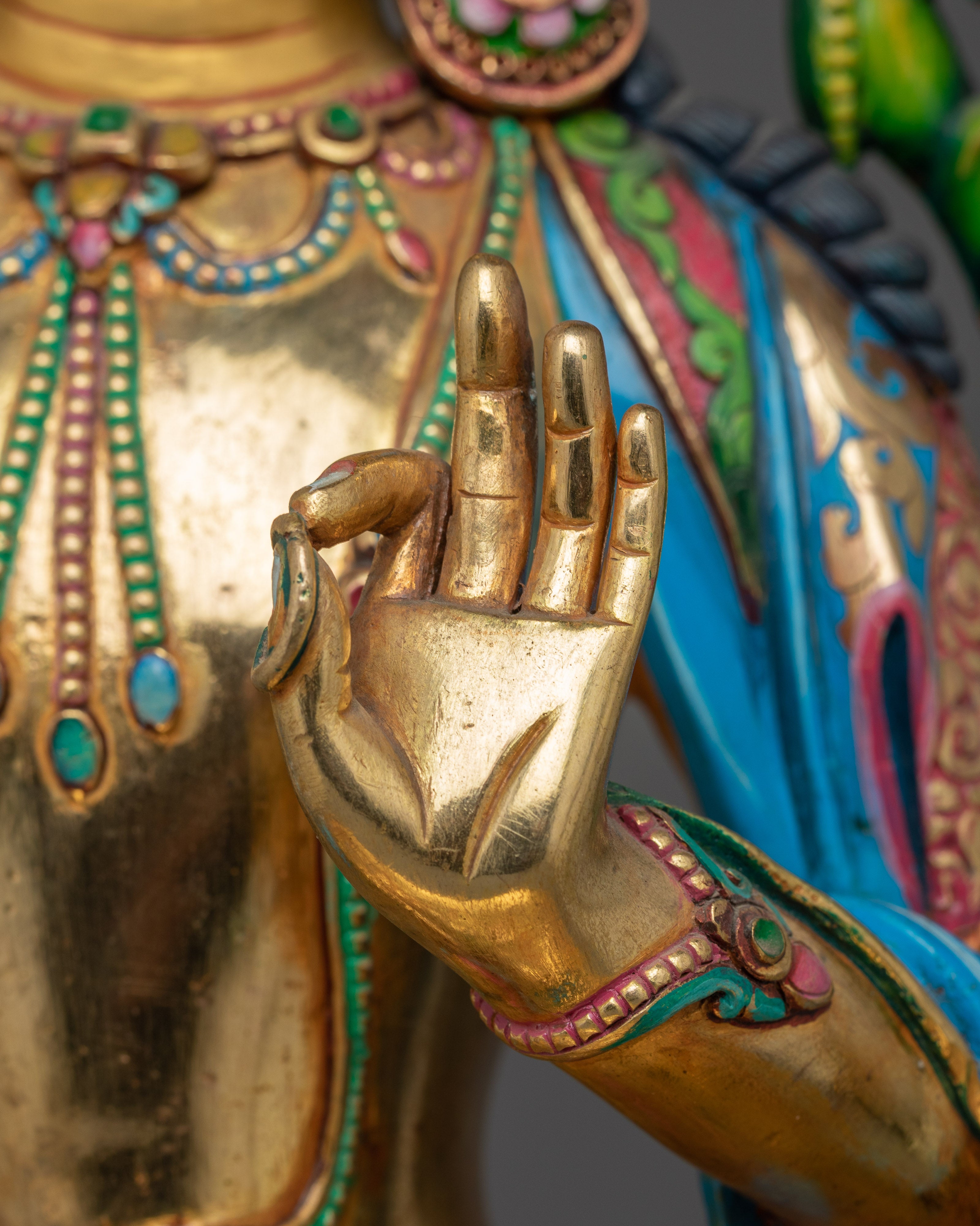 Manjushri Bodhisattva of Insightful Wisdom Statue | Spiritual Figure for Meditation