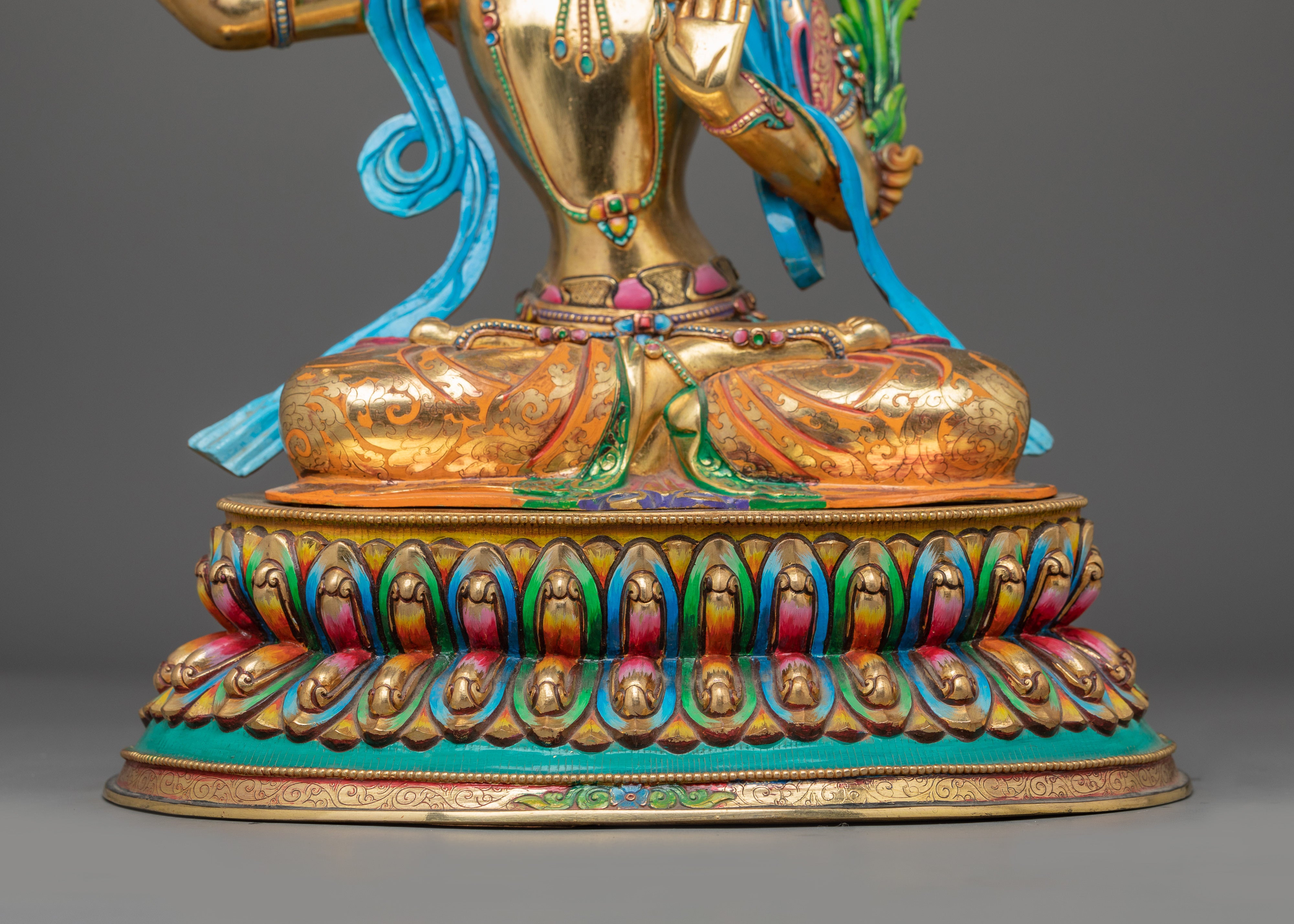 Manjushri Bodhisattva of Insightful Wisdom Statue | Spiritual Figure for Meditation