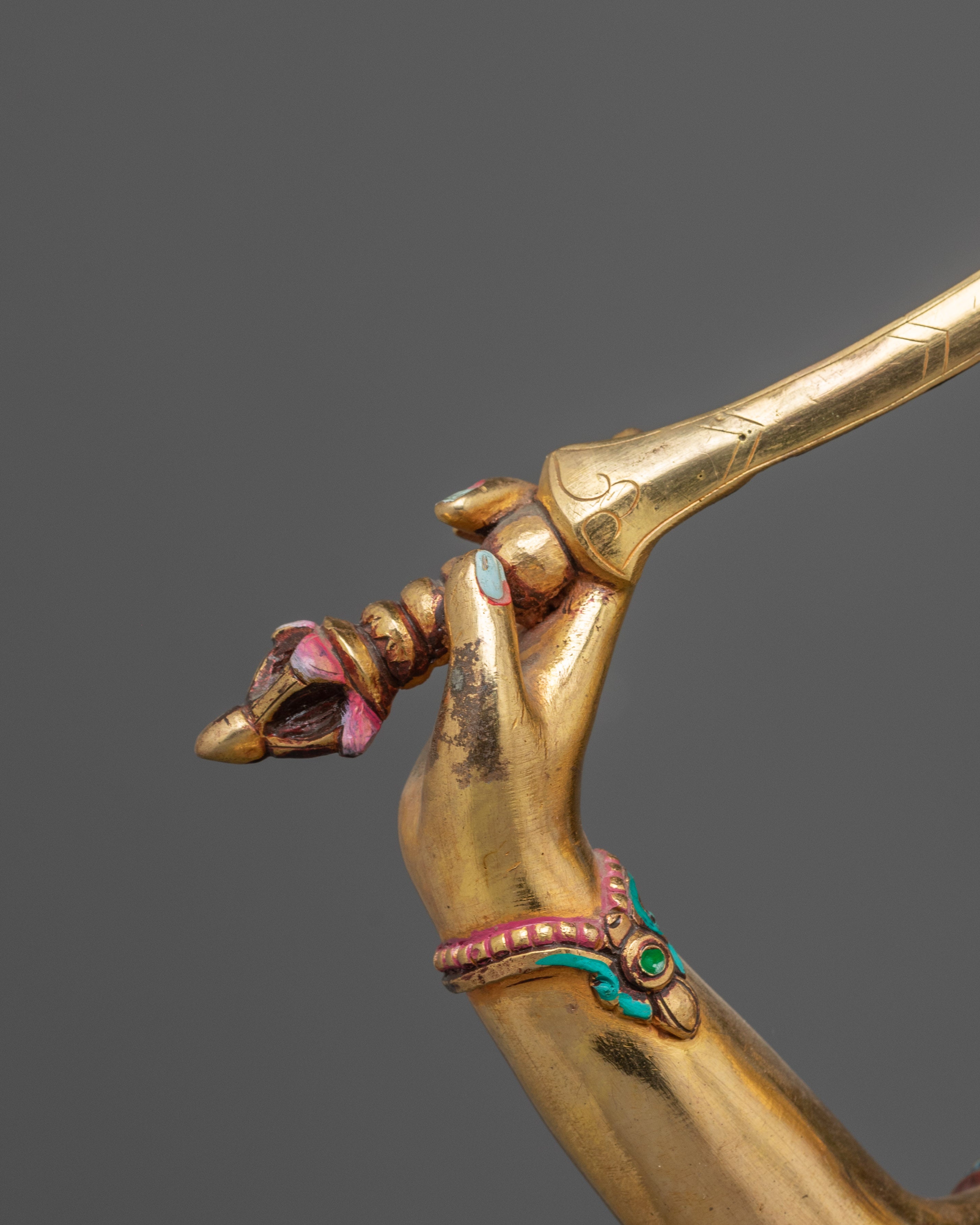 Manjushri Bodhisattva of Insightful Wisdom Statue | Spiritual Figure for Meditation