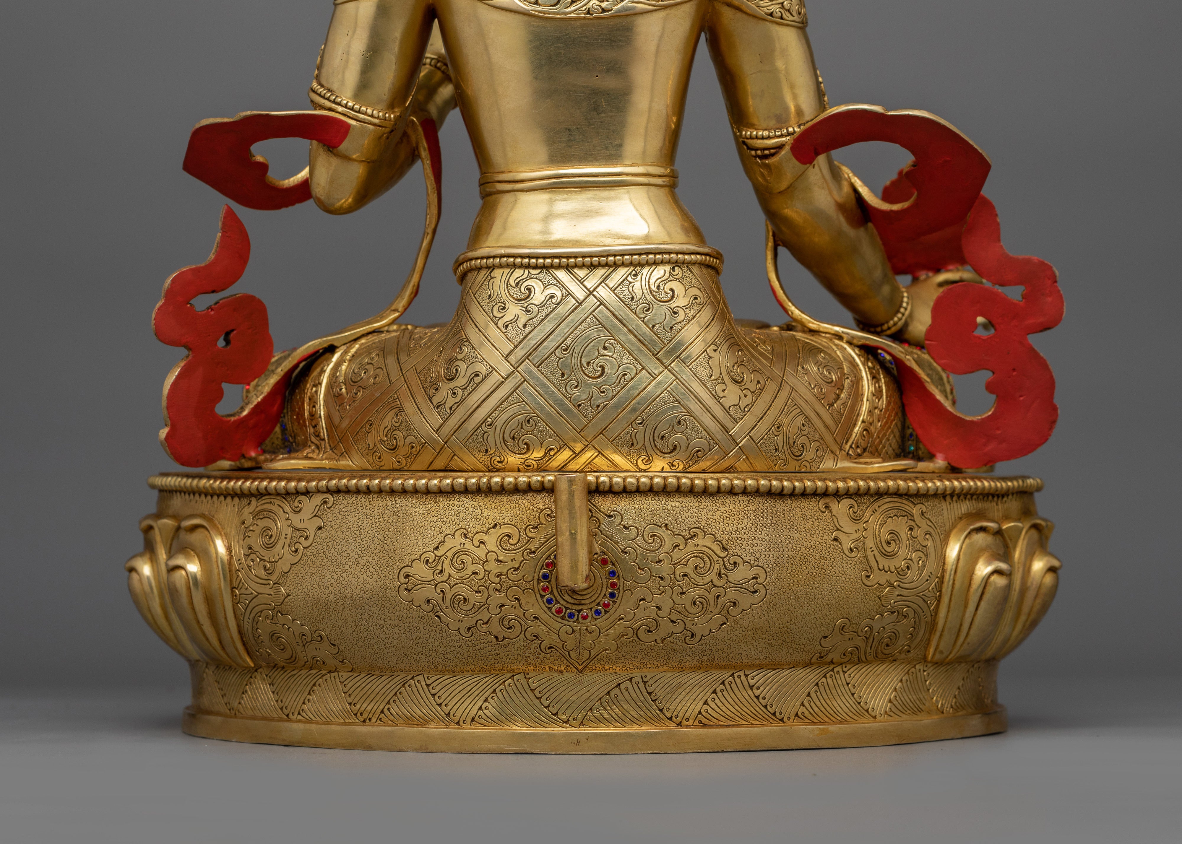 Handmade Statue of Dukar for shrine | Deity of Grace and Spiritual Growth