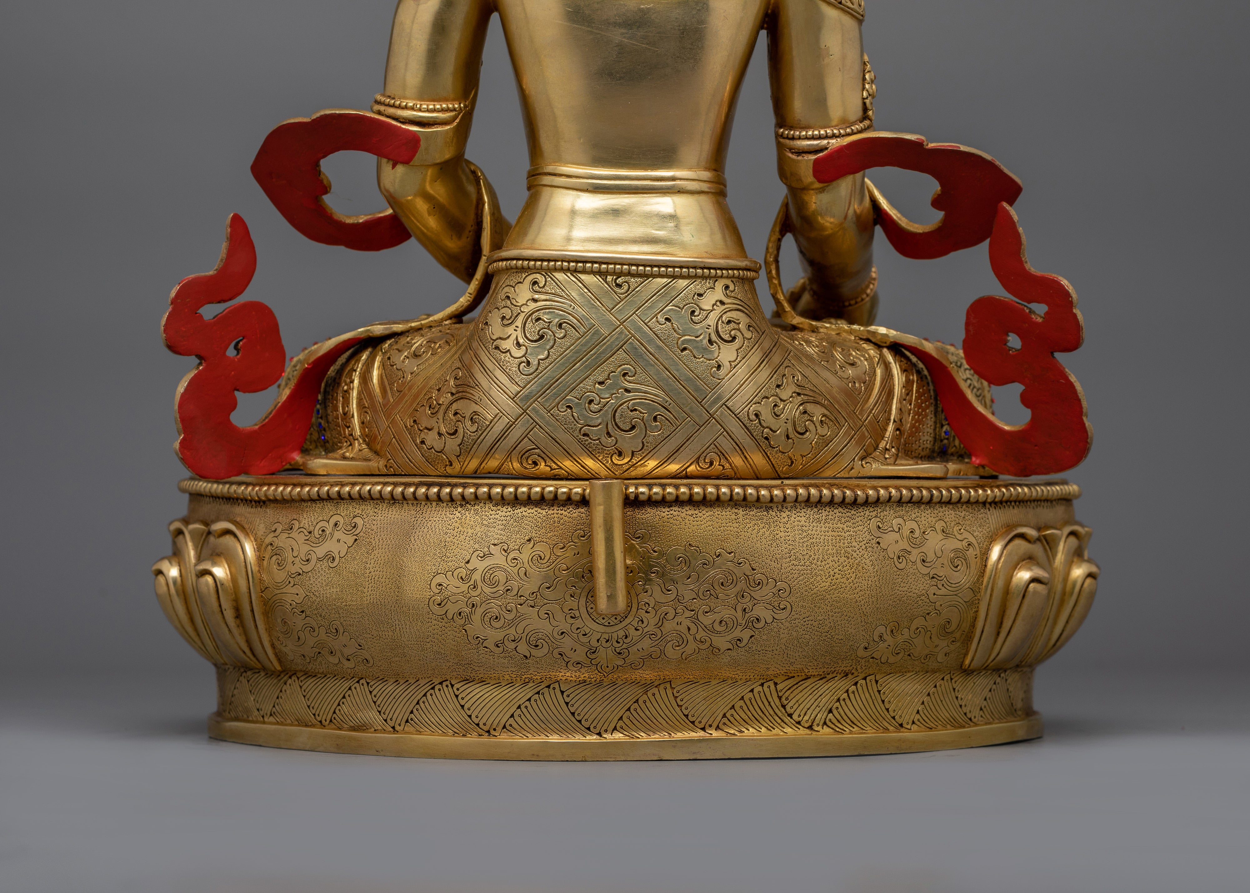 Kshitigarbha Buddhist Spiritual Sculpture | Compassionate Protector of Souls
