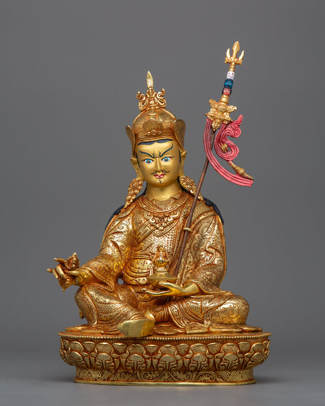 Guru Rinpoche Master of Vajrayana Buddhism Figurine