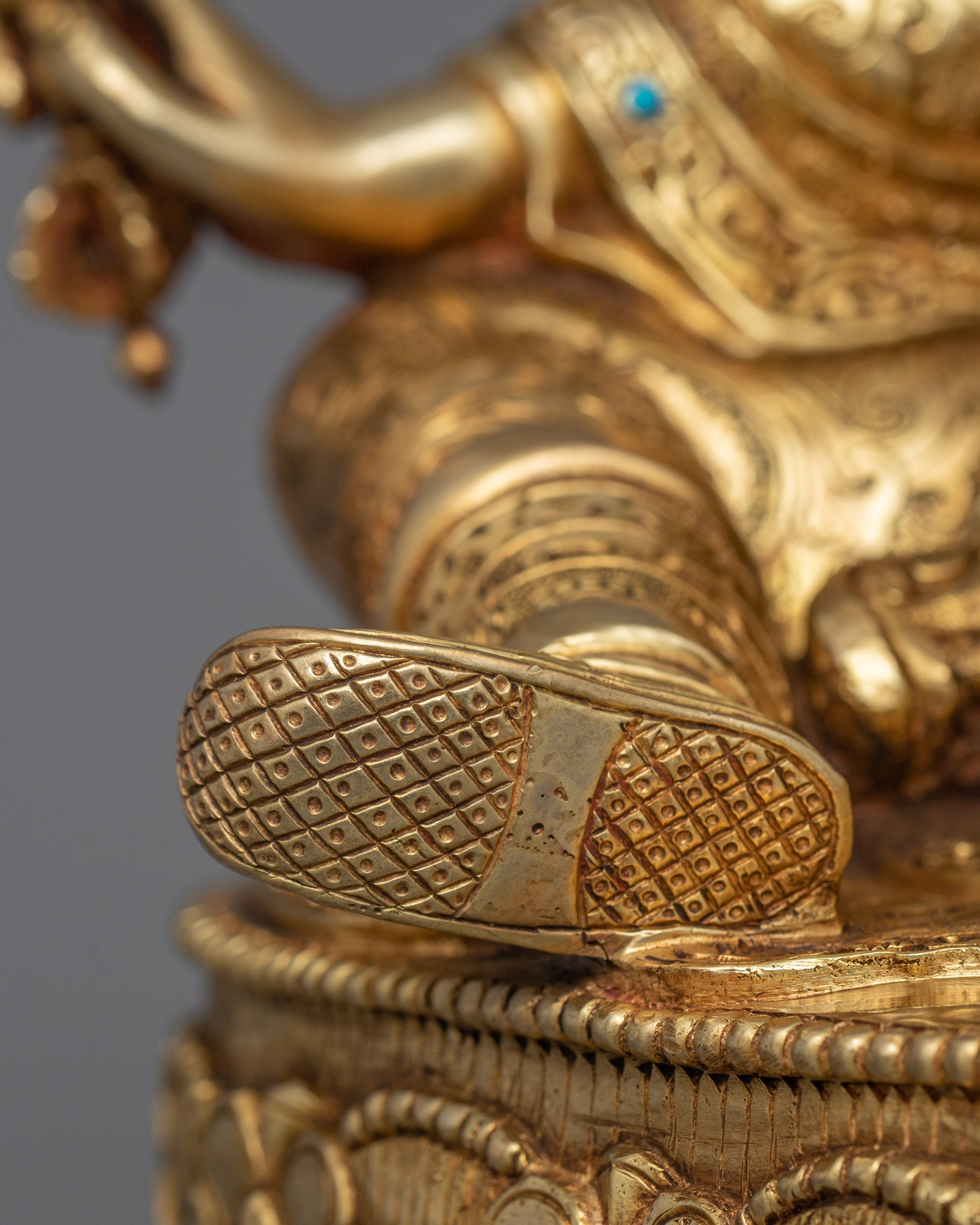 Lotus-Born Guru Padmasambhava Figurine | Tantric Buddhist Master