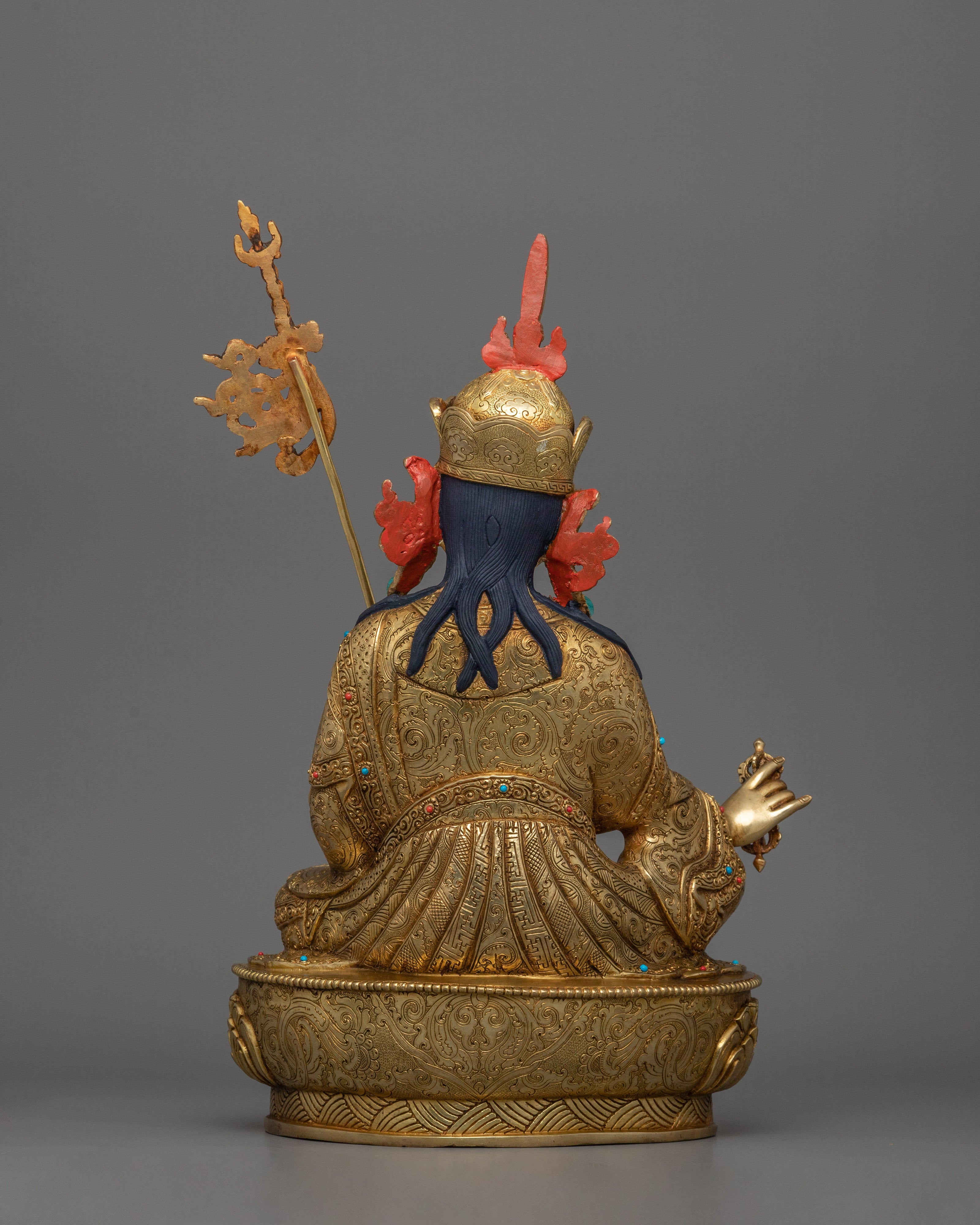 Lotus-Born Guru Padmasambhava Figurine | Tantric Buddhist Master