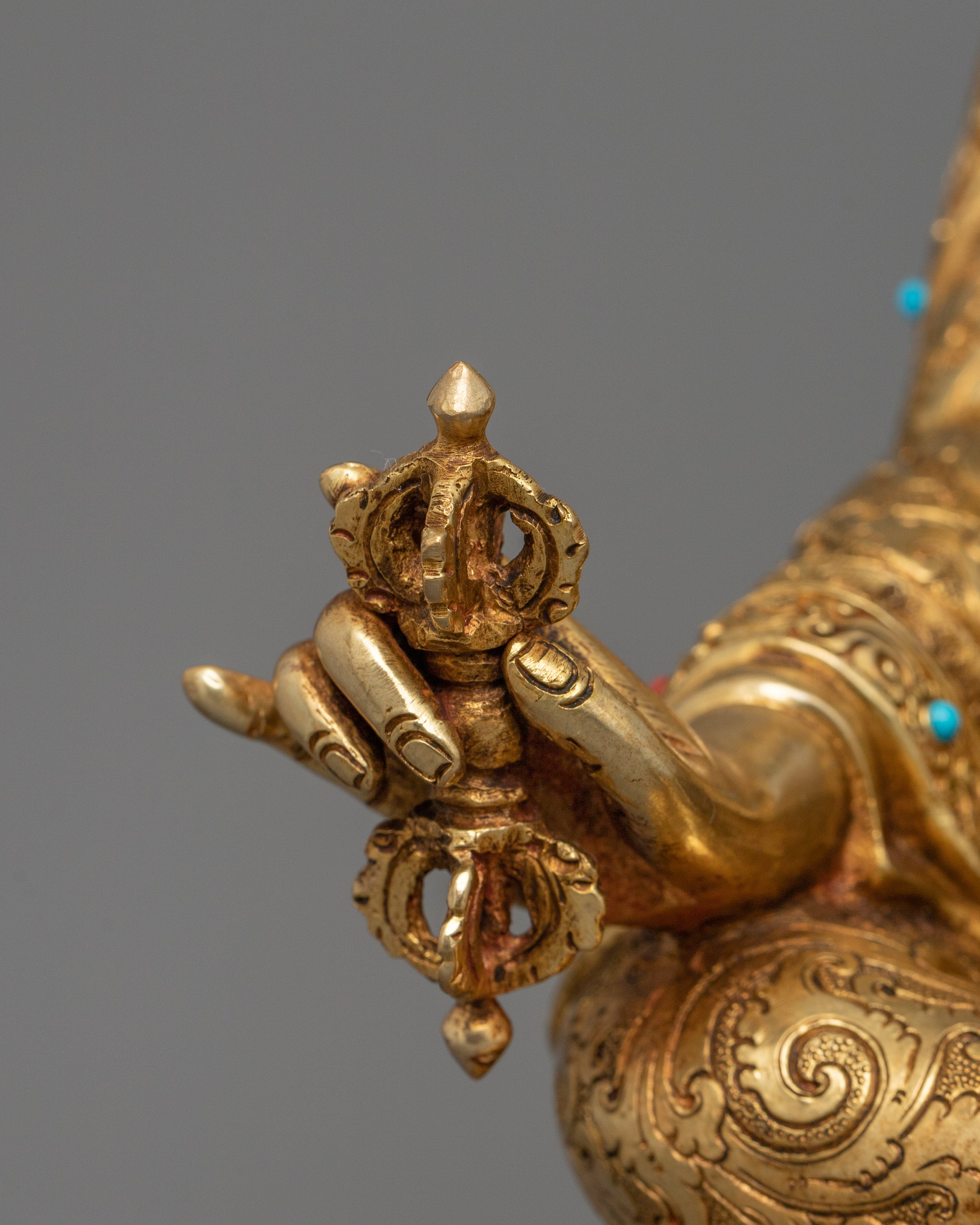 Lotus-Born Guru Padmasambhava Figurine | Tantric Buddhist Master