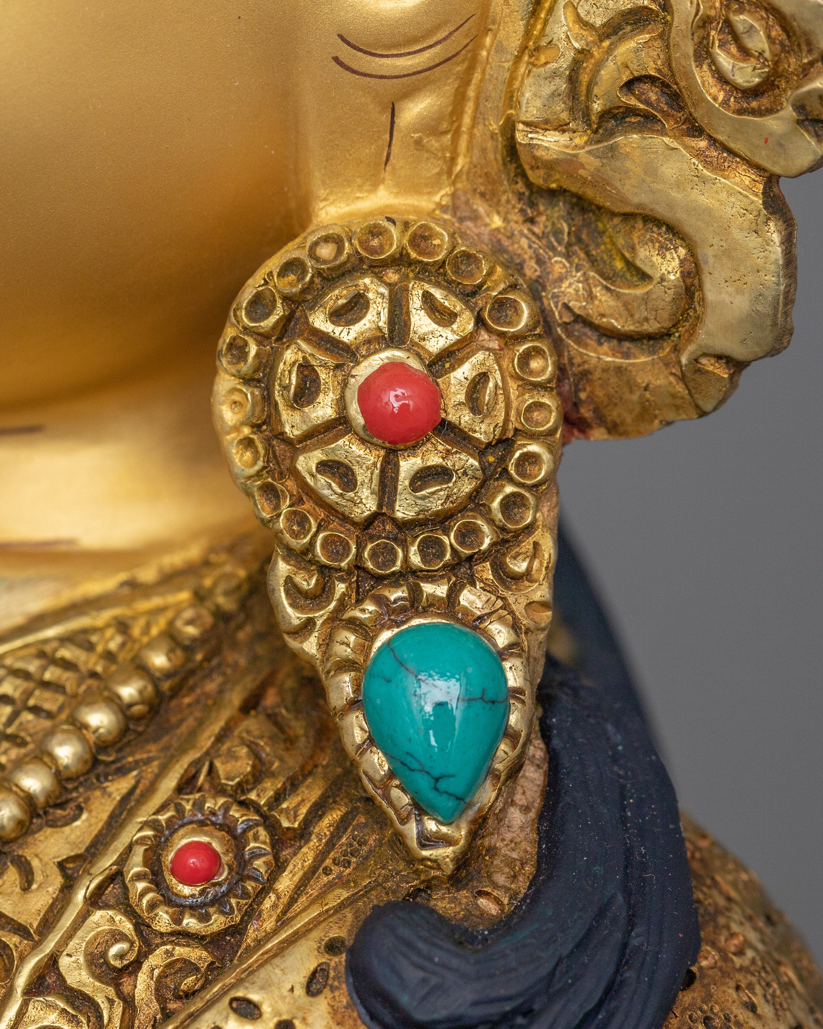 Lotus-Born Guru Padmasambhava Figurine | Tantric Buddhist Master
