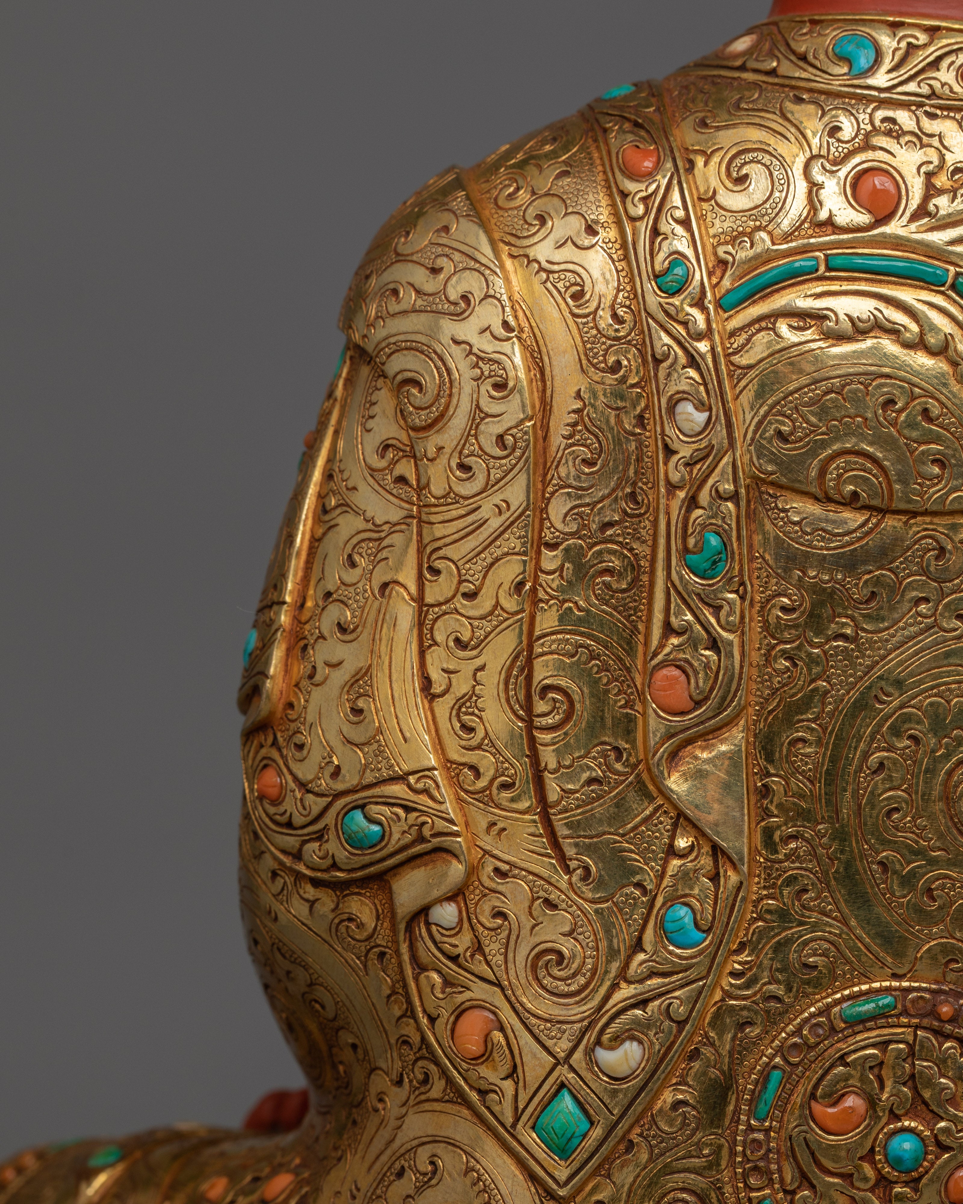 Shakyamuni Buddha Spiritual Wisdom Figurine | The Enlightened One Himalayan Artwork