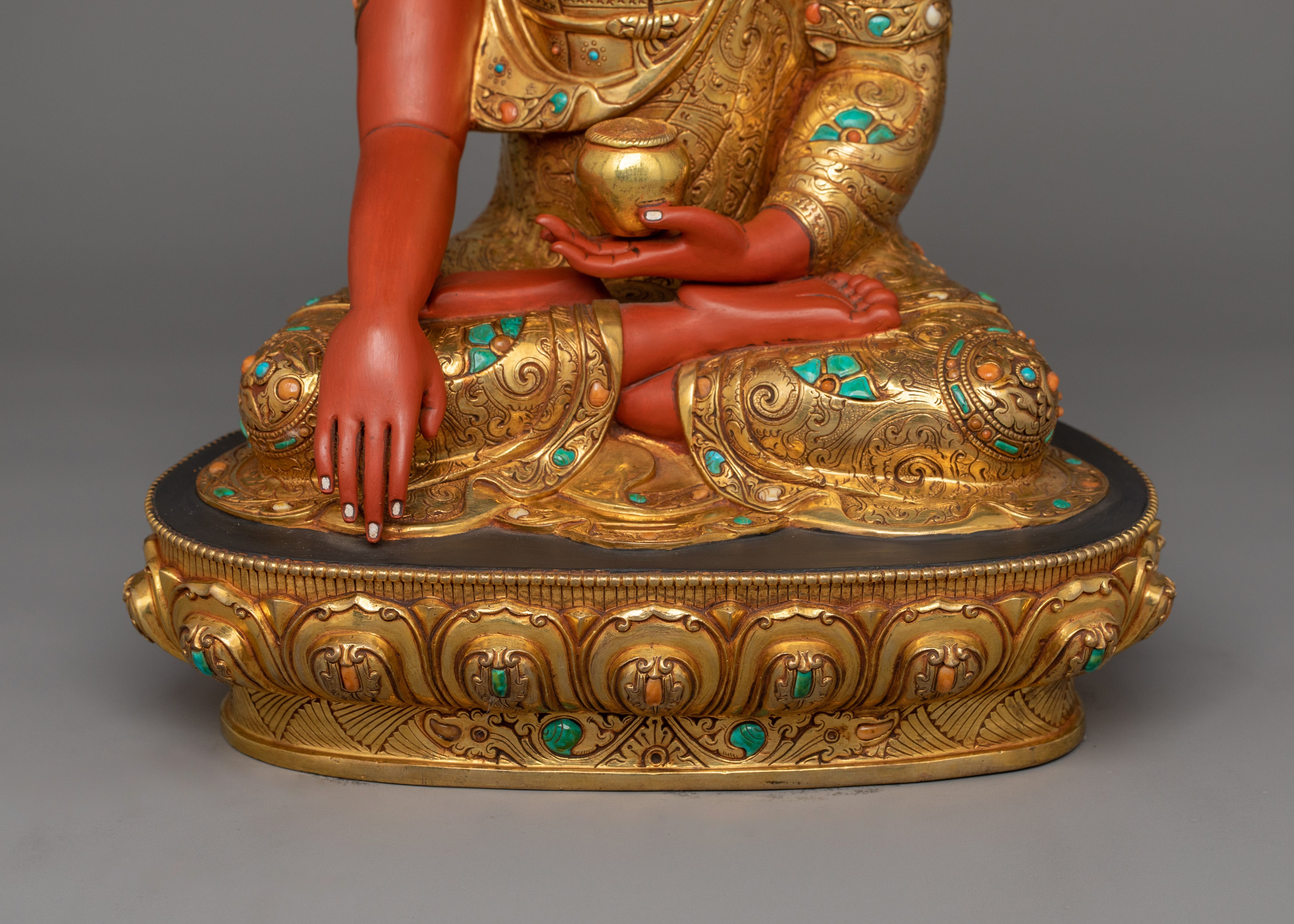 Shakyamuni Buddha Spiritual Wisdom Figurine | The Enlightened One Himalayan Artwork
