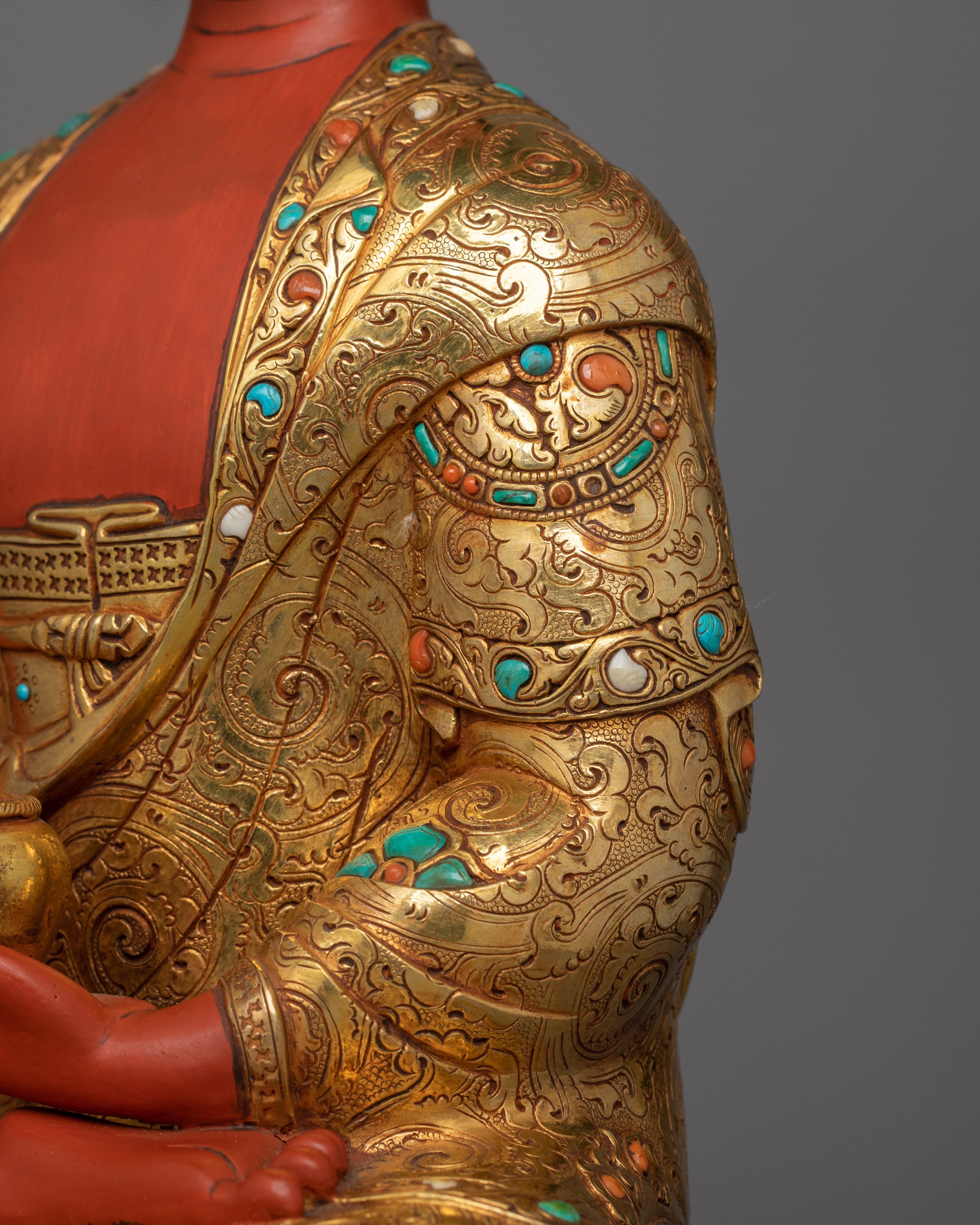 Shakyamuni Buddha Spiritual Wisdom Figurine | The Enlightened One Himalayan Artwork