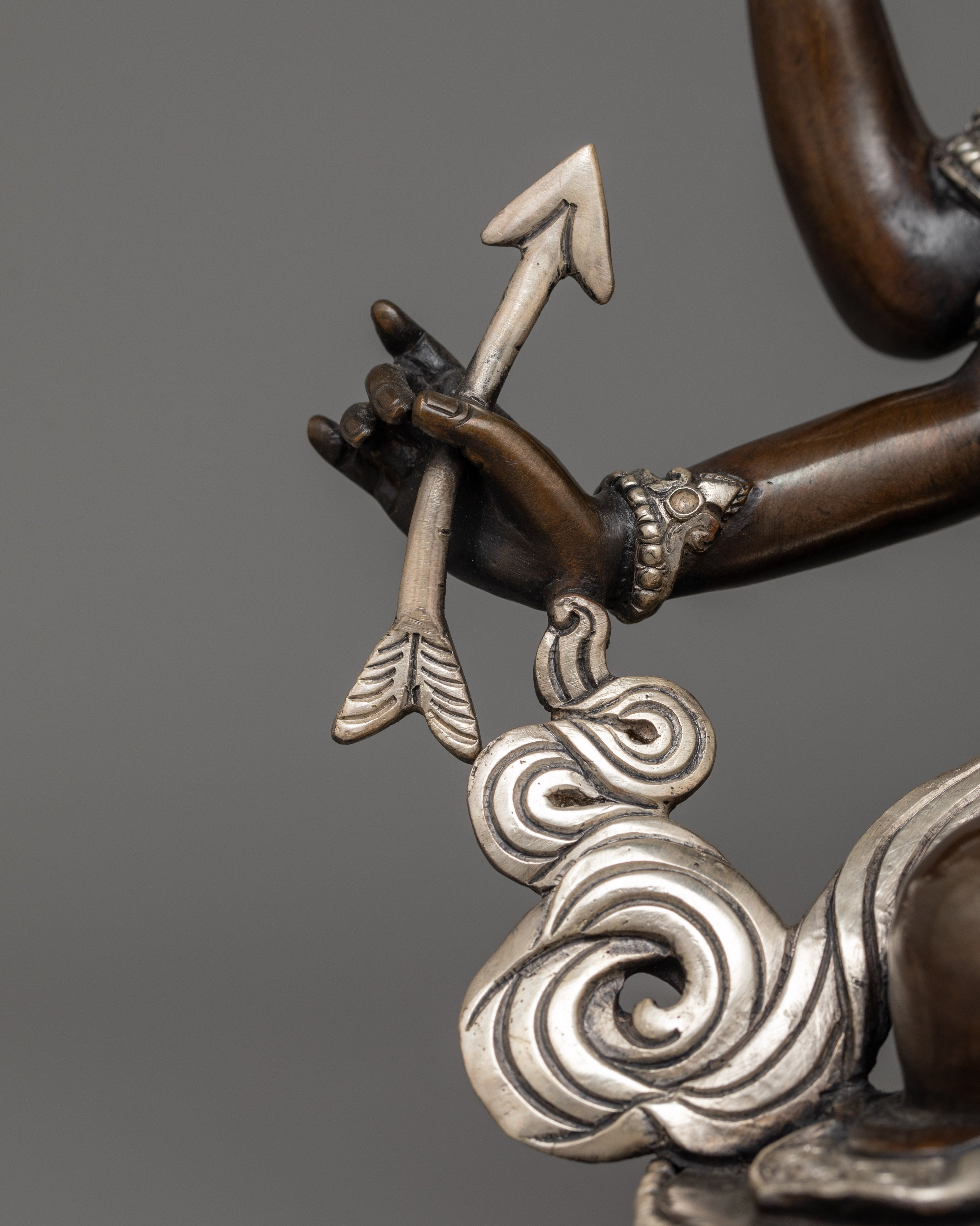 Buddhist Namasangiti Deity Sculpture | Traditional Himalayan Craftsmanship