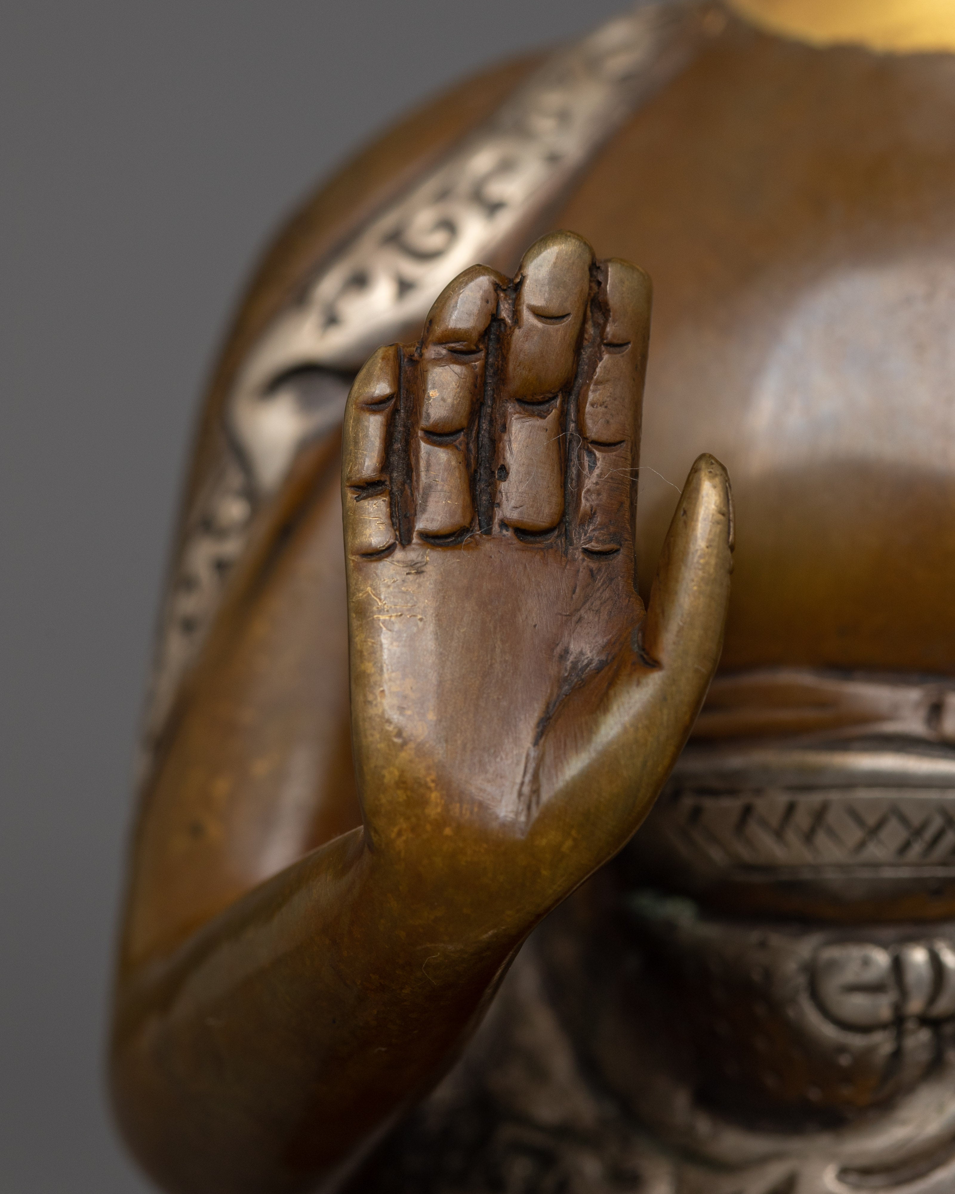 8.3 Inches Medicine Buddha Set Statue | Symbol of Healing and Enlightenment