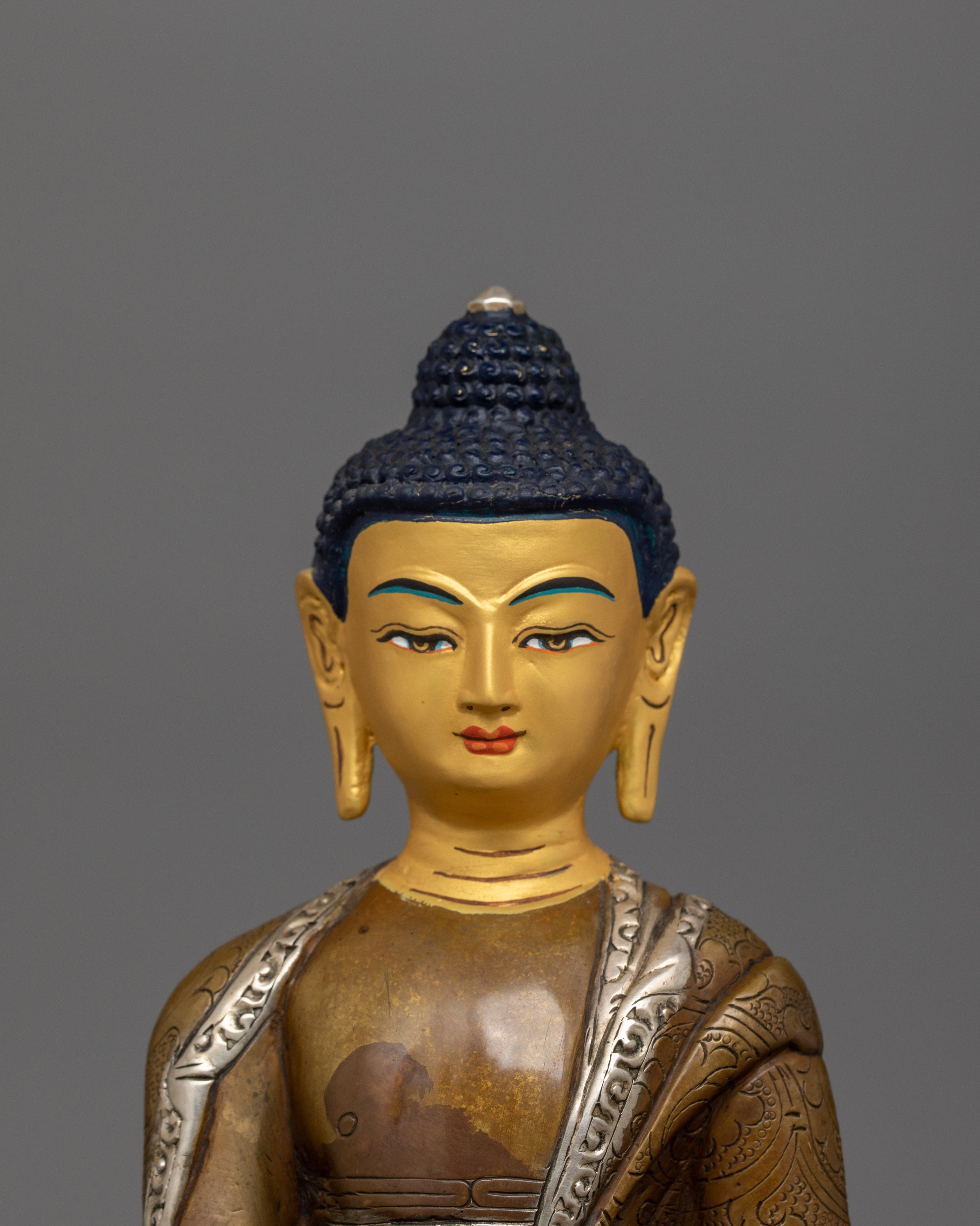 8.3 Inches Medicine Buddha Set Statue | Symbol of Healing and Enlightenment