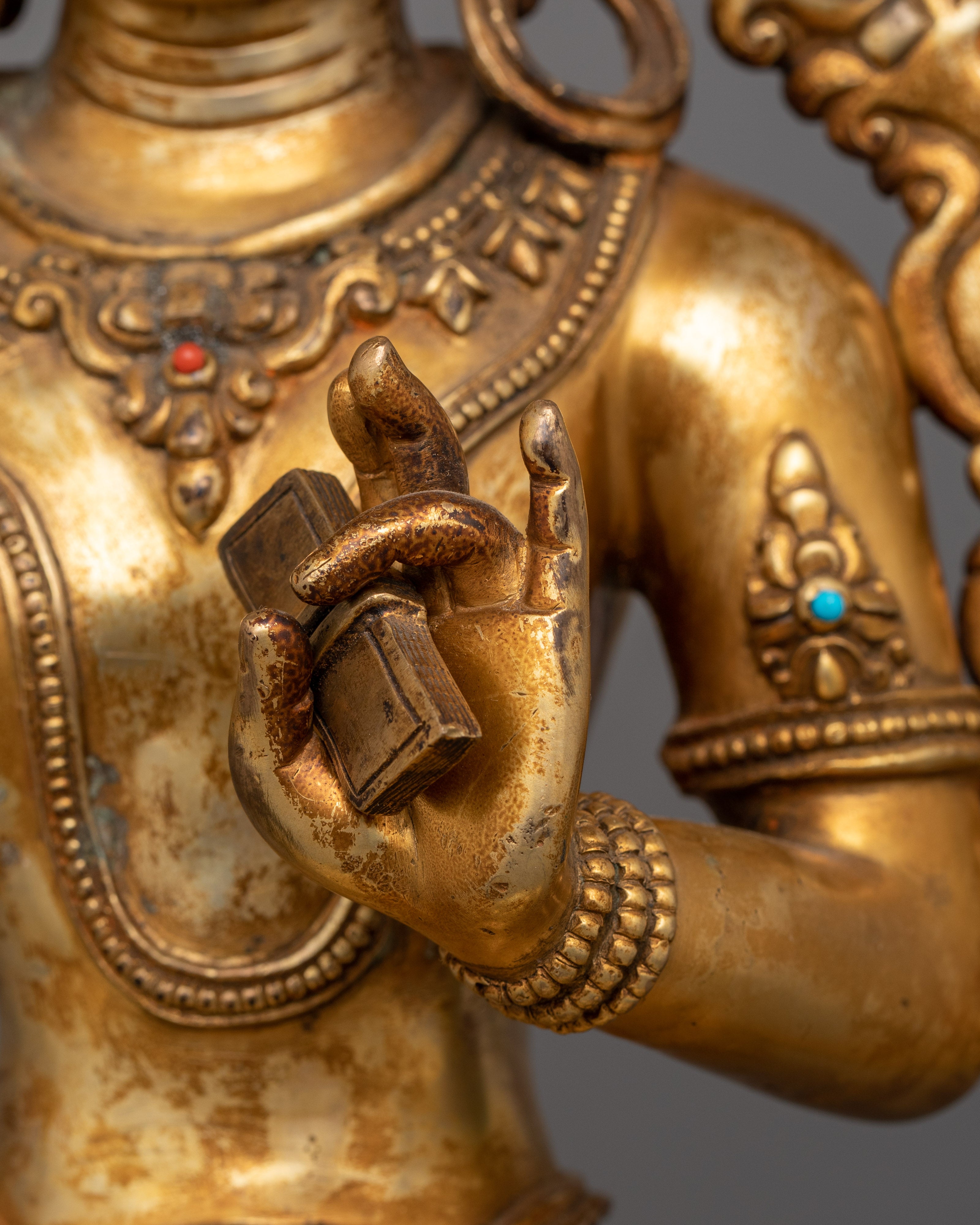 Enlightened Manjushri Sculpture | Symbol of Wisdom and Knowledge