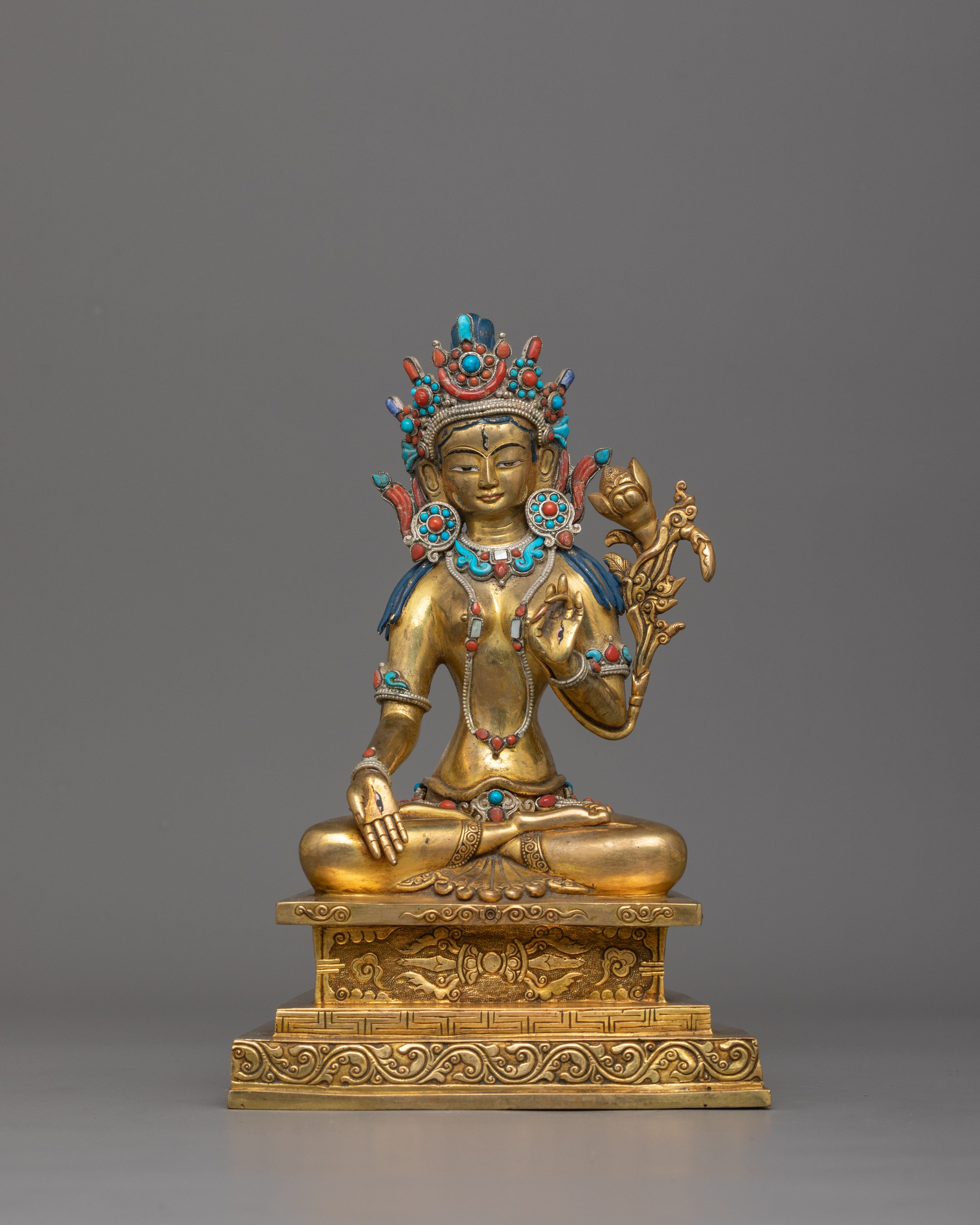 Sacred Statue of White Tara | Mother of all Buddhas