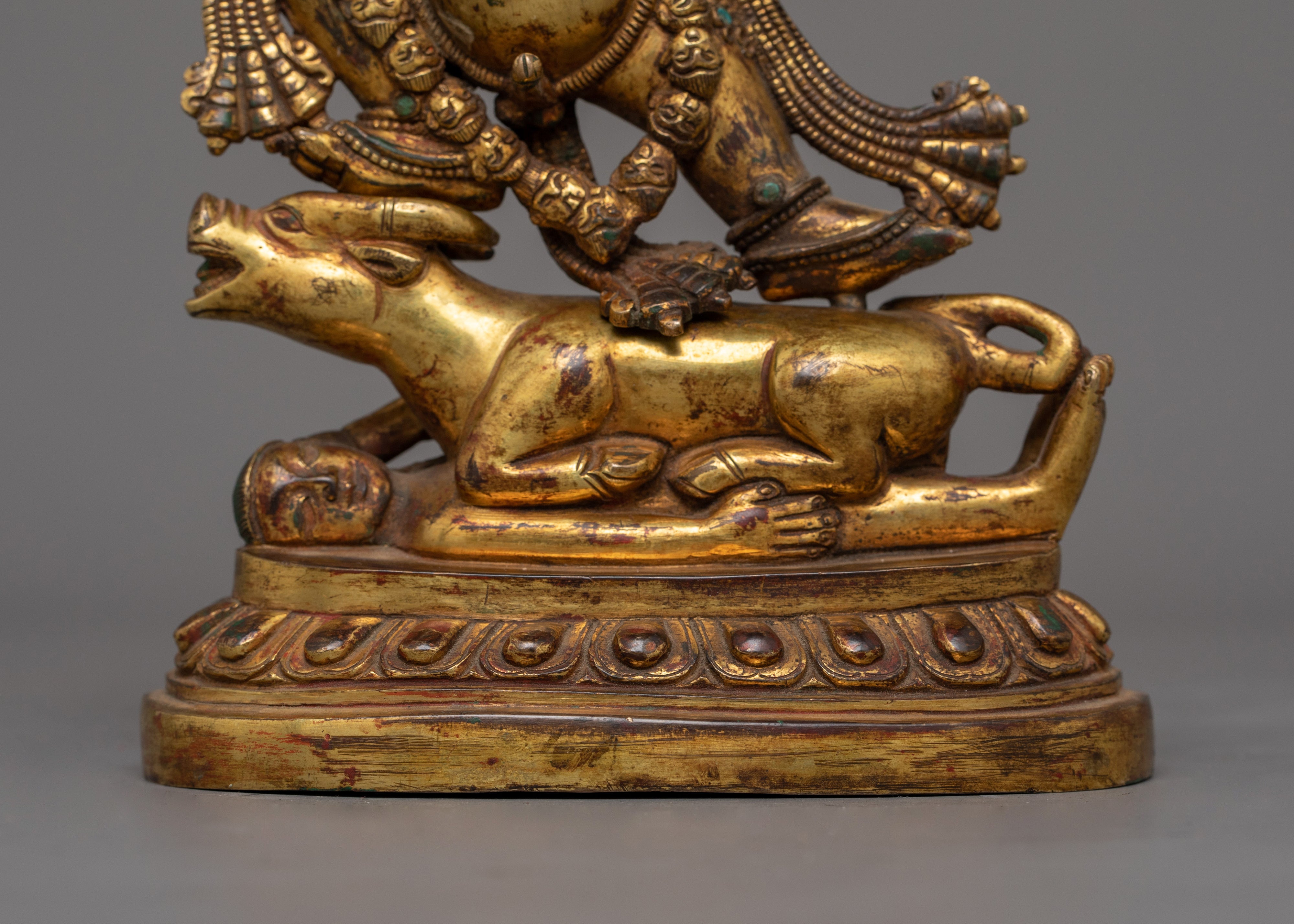 Buddhist Tantric Deity Yama Dharmaraja | Spiritual Transformation and Protection