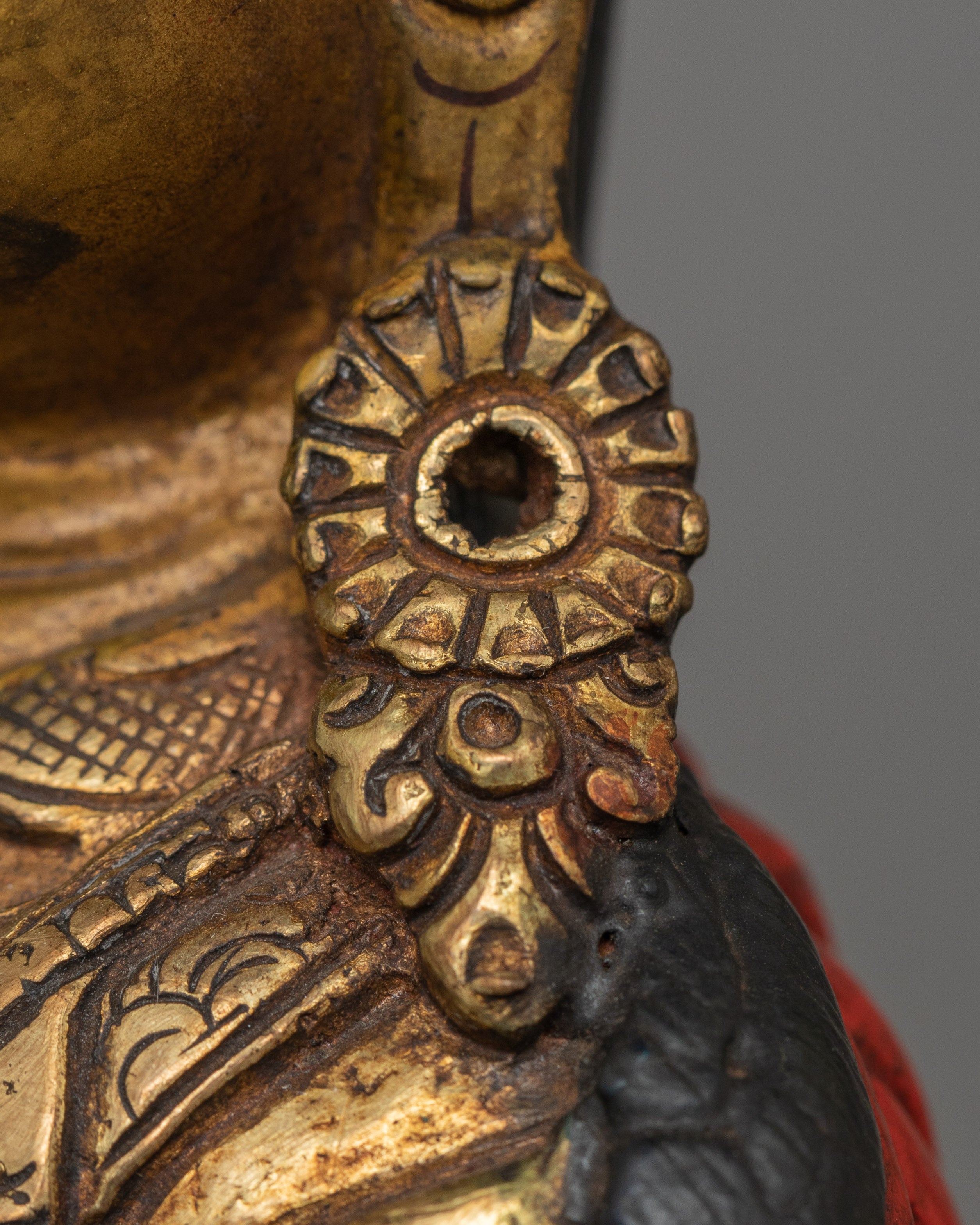 Tibetan Master Padmasambhava Figurine | The Lotus-Born Precious Guru