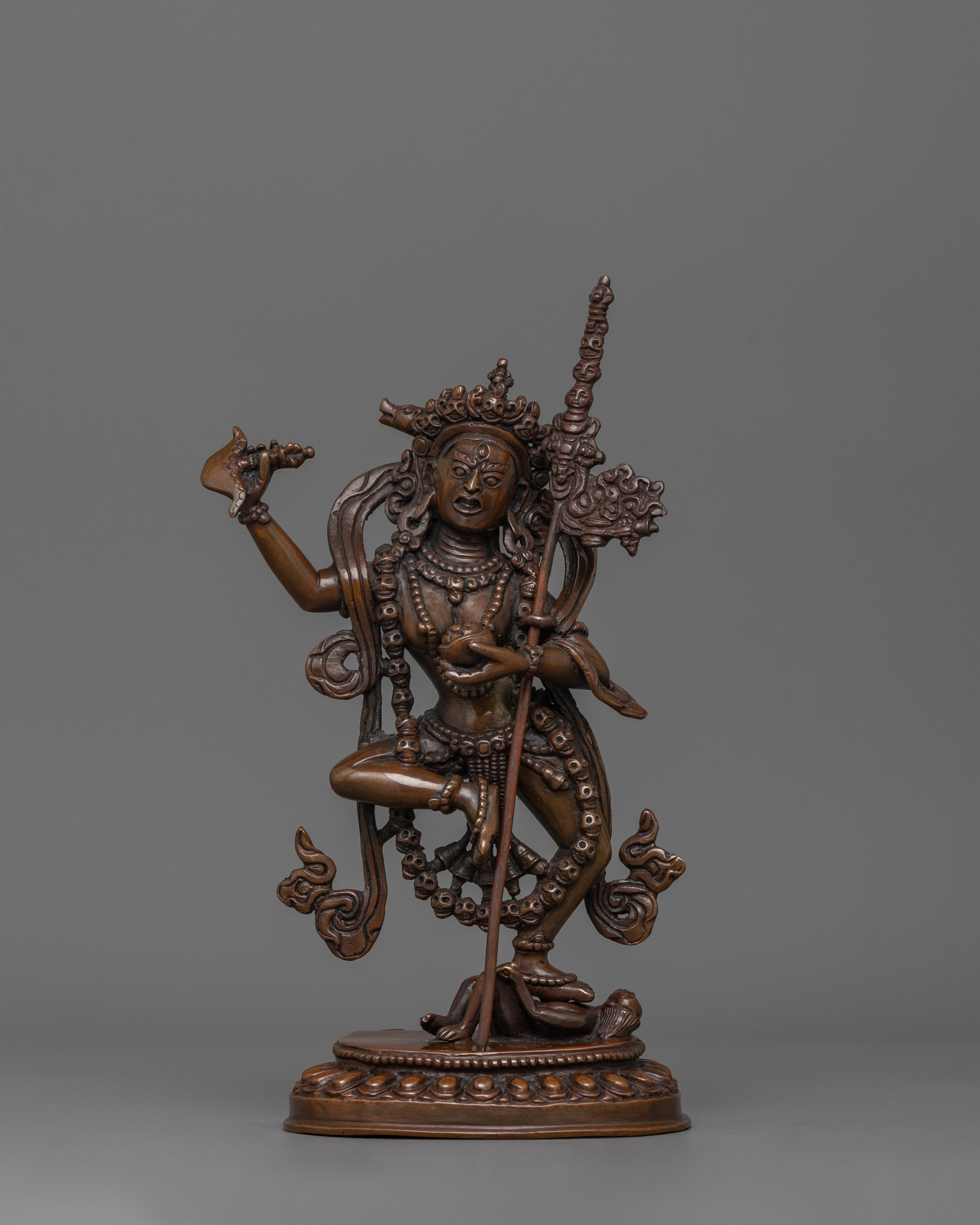 Yogini Dorje Phagmo Statue | Religious Himalayan Zen Art Figurine