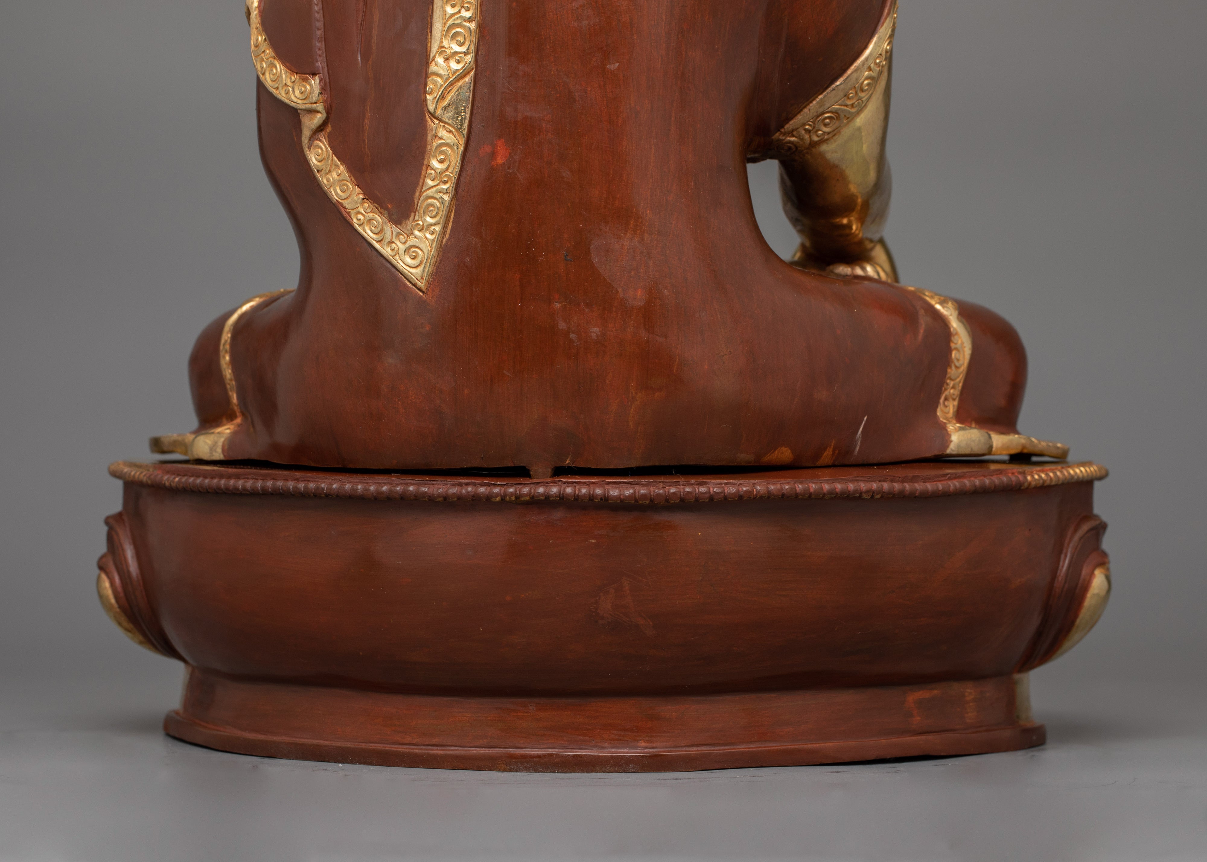 Traditional Shakyamuni Buddha Inner Peace Figurine | Himalayan Spiritual Zen Art-work