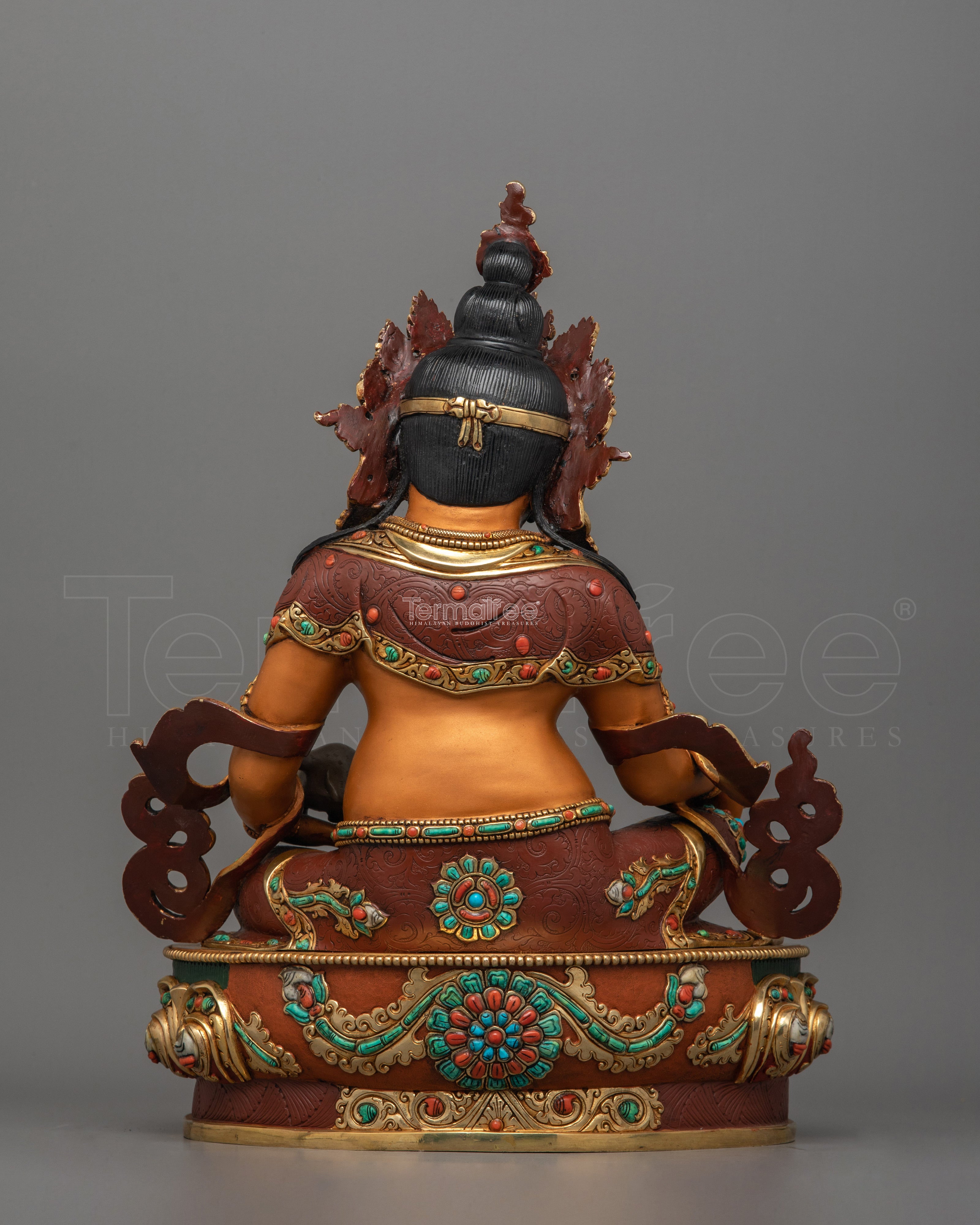 Sacred Dzambhala Wealth Deity Statue | The Guardian of Prosperity