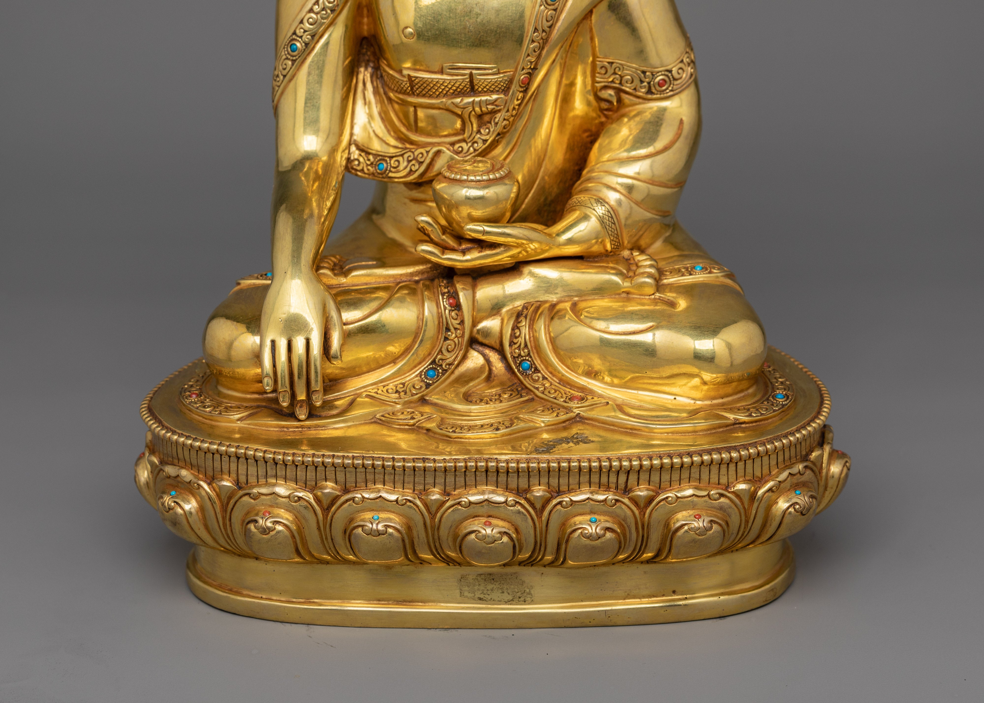 Sacred Historical Shakyamuni Buddha Statue | Buddha Sculpture with Peaceful Aura