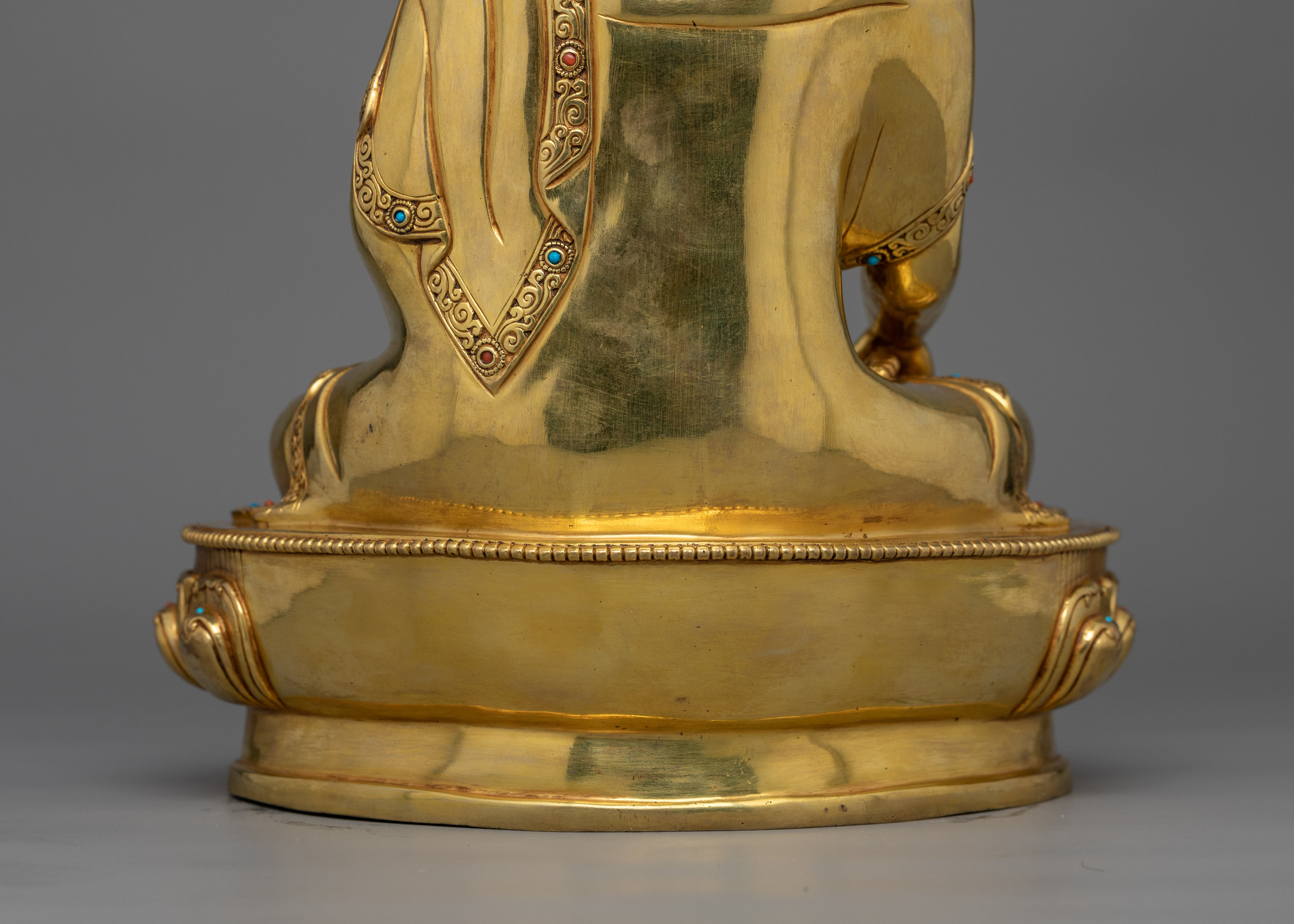 Sacred Historical Shakyamuni Buddha Statue | Buddha Sculpture with Peaceful Aura