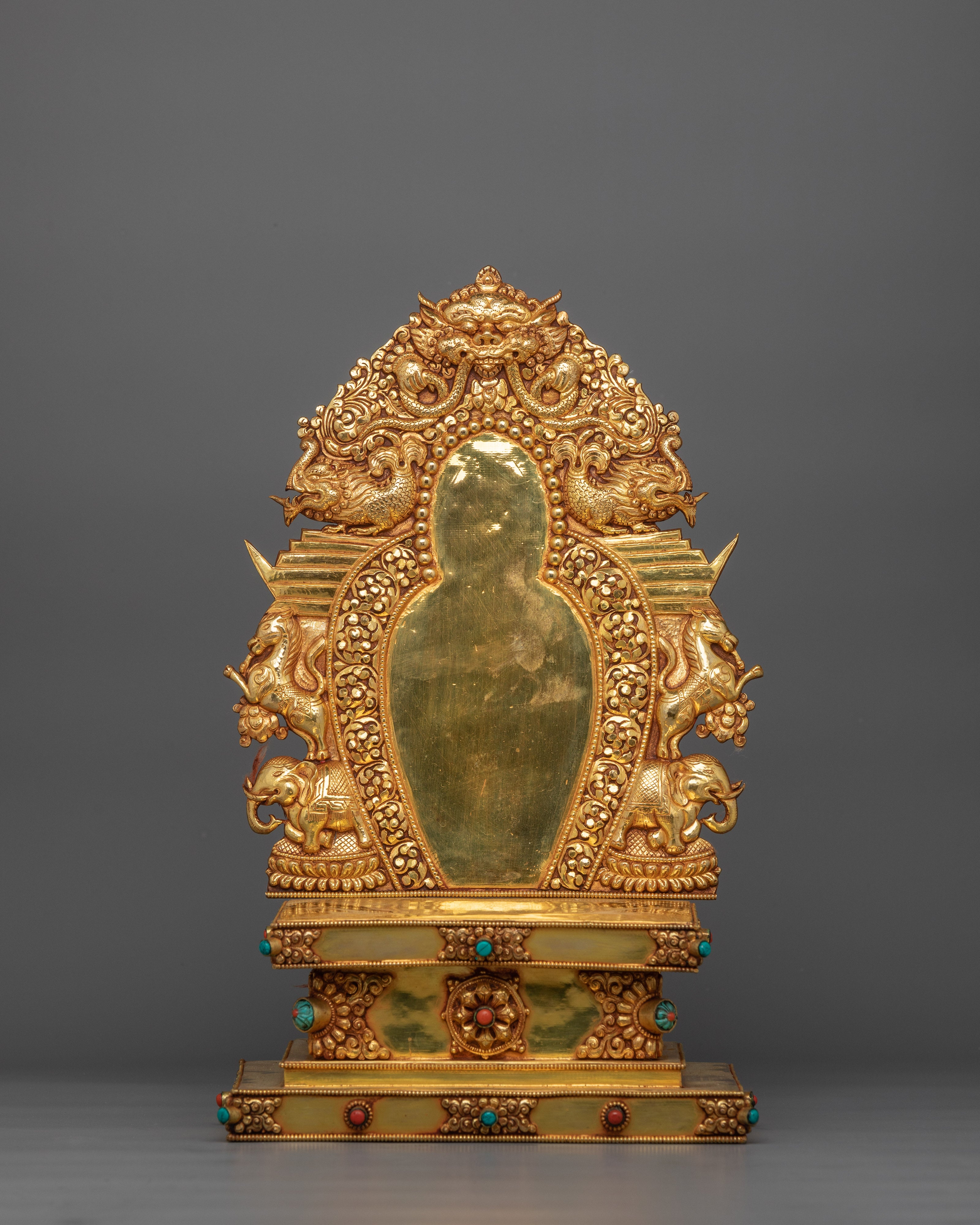 Handmade Statue of Syamatara Goddess of Swift Protection | Green Tara Figurine