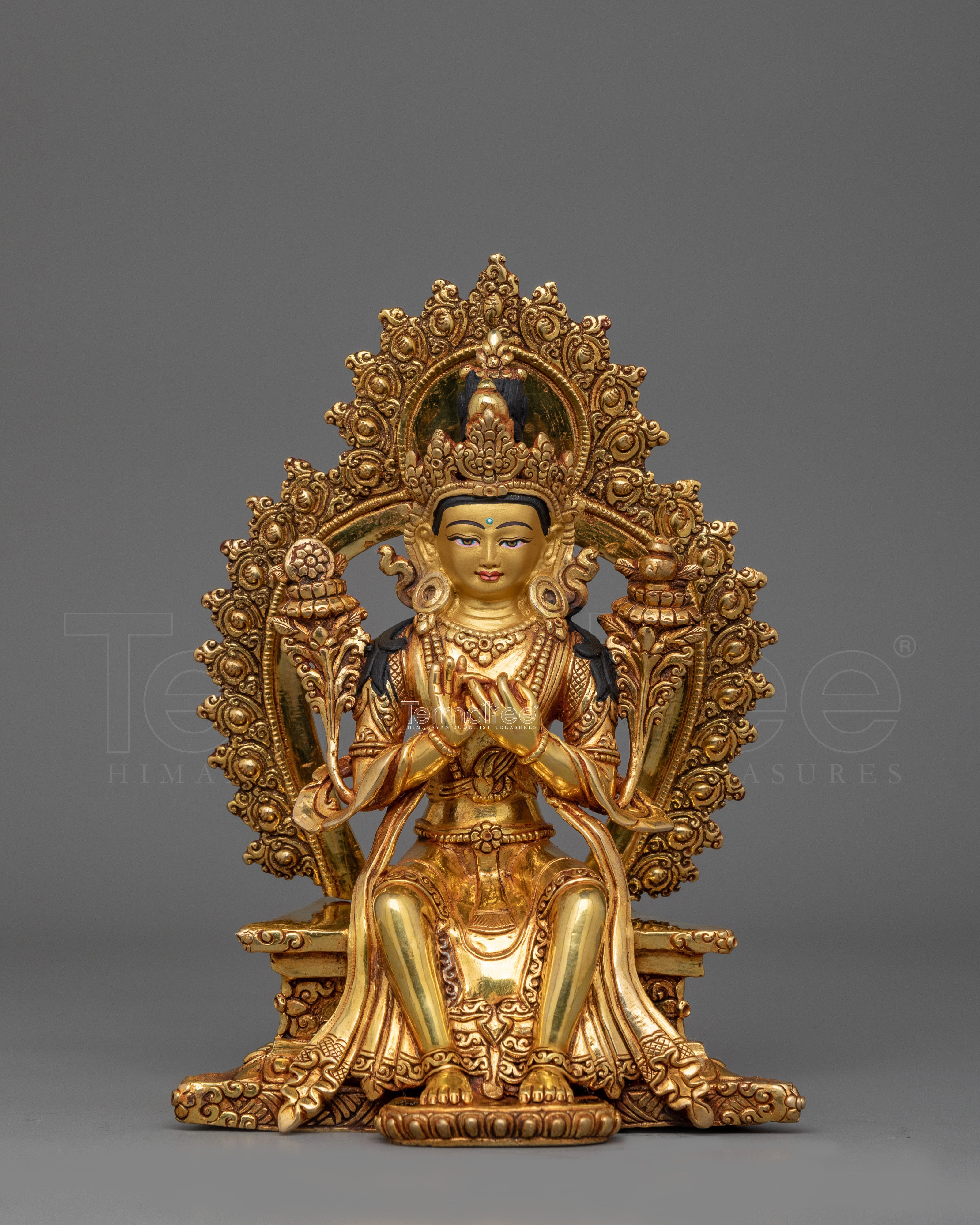 Maitreya Future Buddhist Deity Sculpture | Representing Compassion and Wisdom