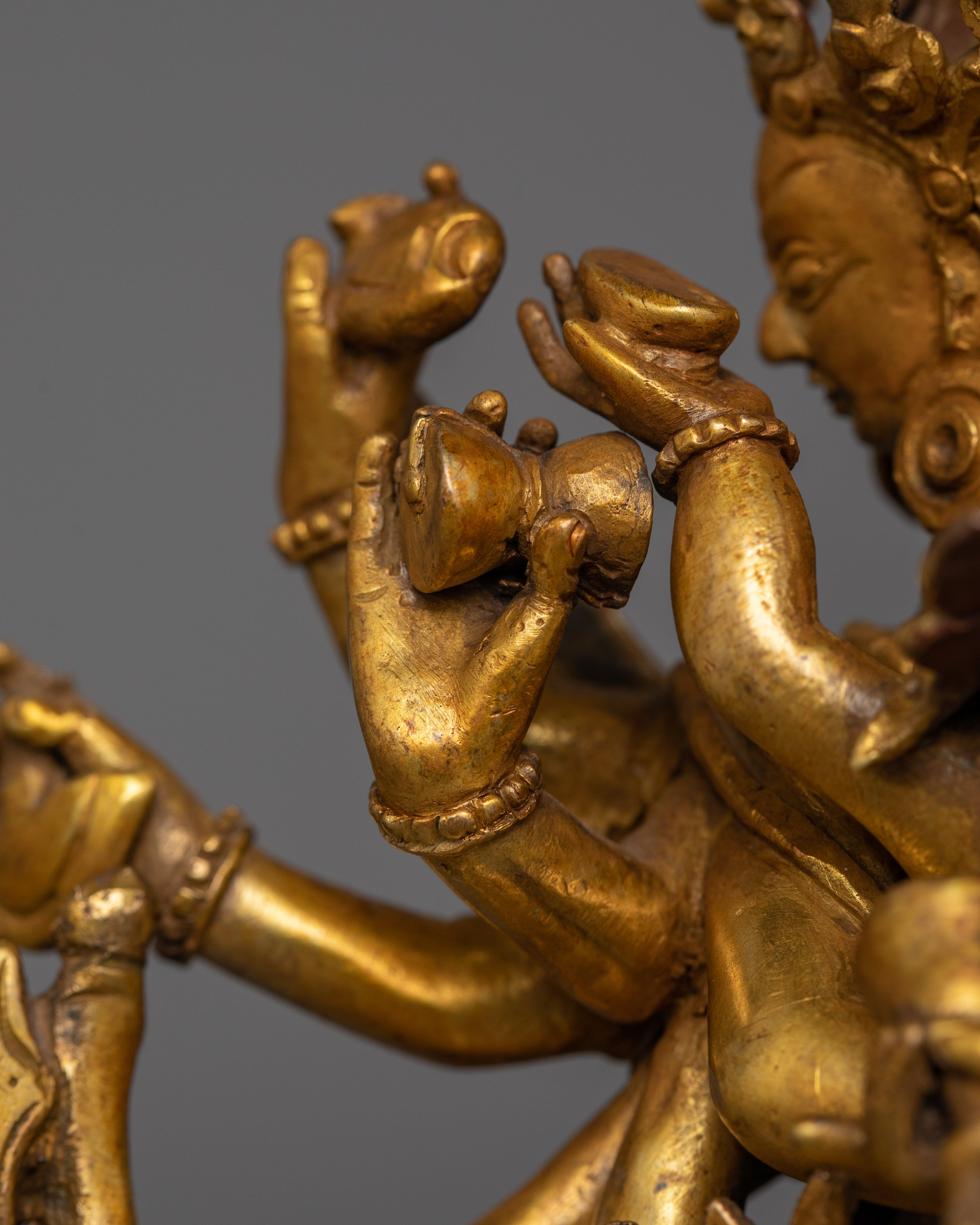 Chakrasamvara Tantric Deity Statue | The Union of Wisdom and Compassion