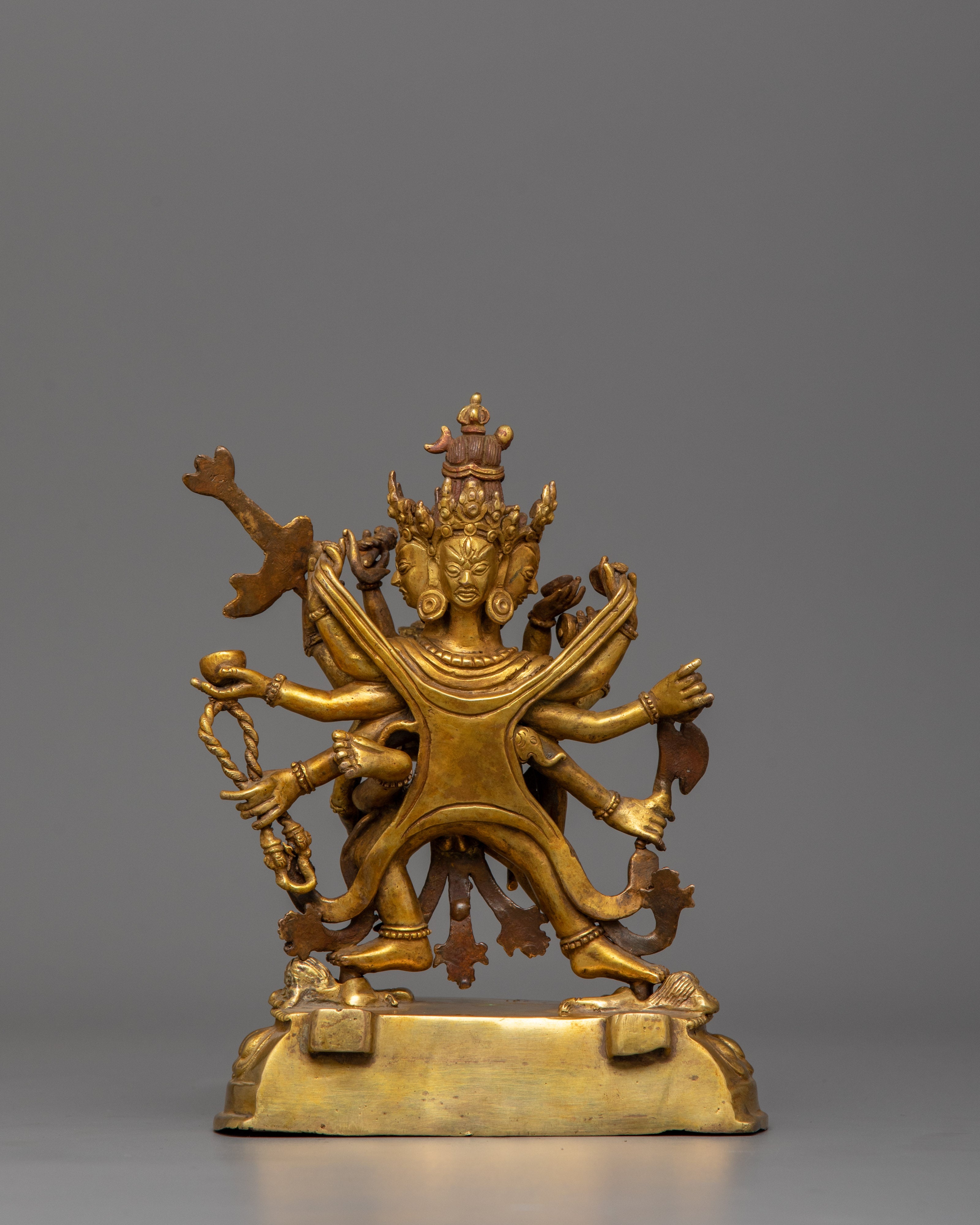 Chakrasamvara Tantric Deity Statue | The Union of Wisdom and Compassion