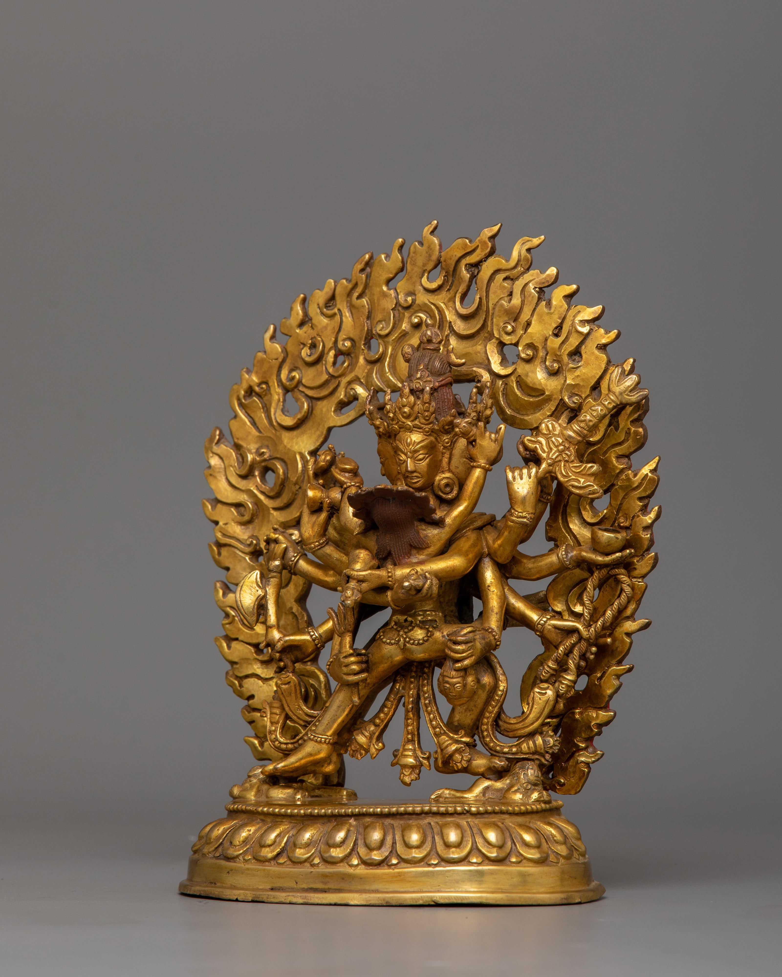 Chakrasamvara Tantric Deity Statue | The Union of Wisdom and Compassion