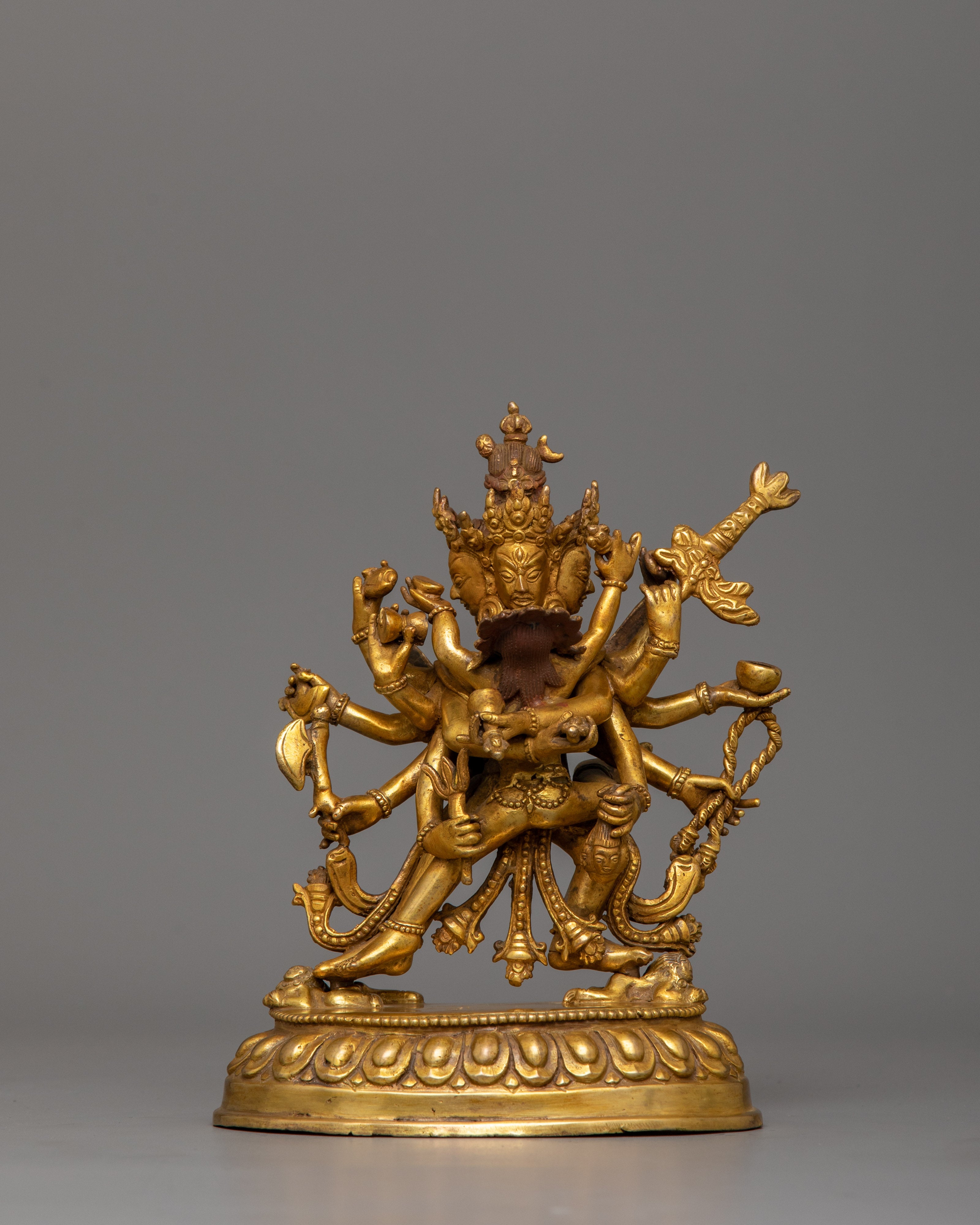 Chakrasamvara Tantric Deity Statue | The Union of Wisdom and Compassion
