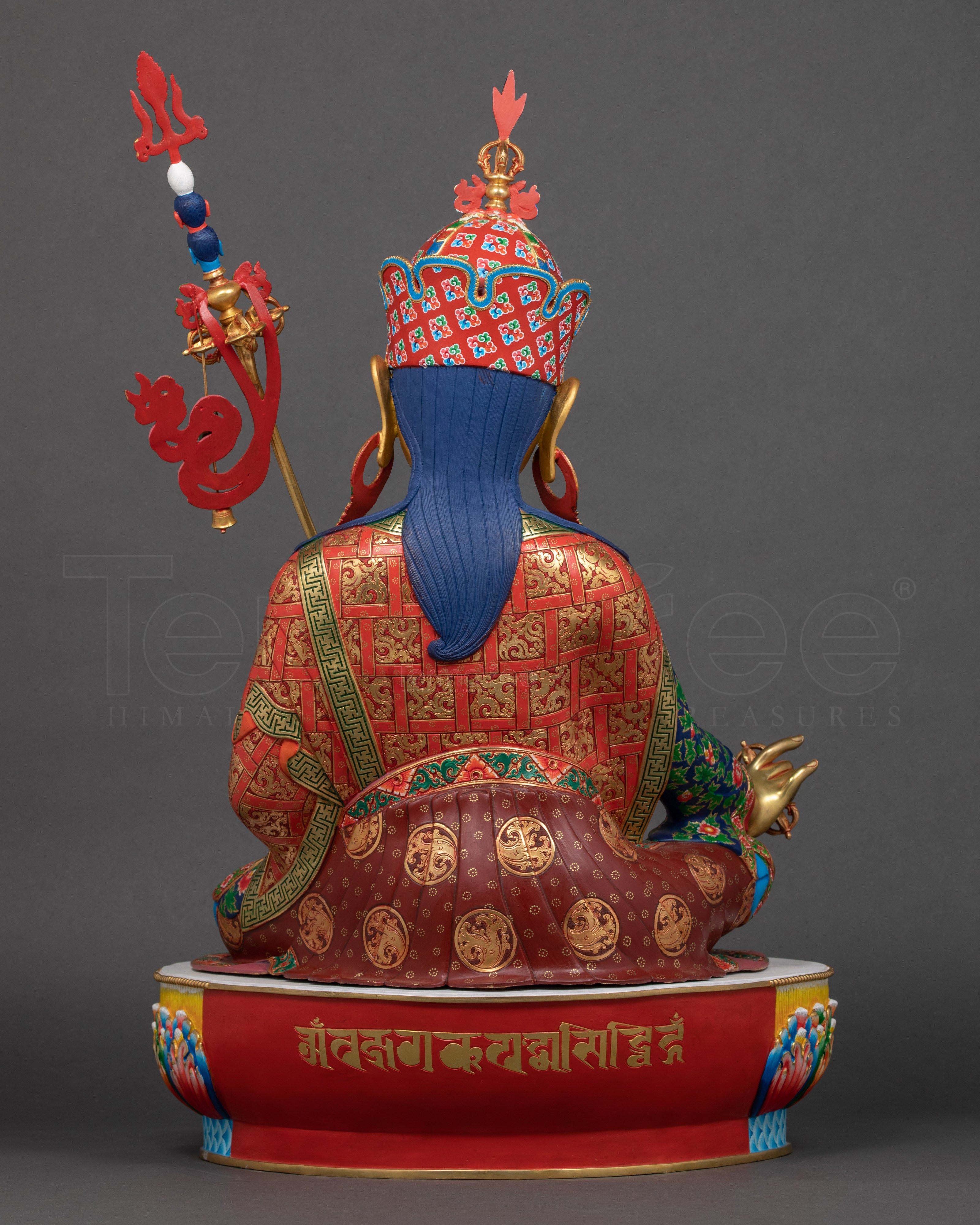 Large Guru Padmasambhava Statue | Tibetan Buddhist Artwork